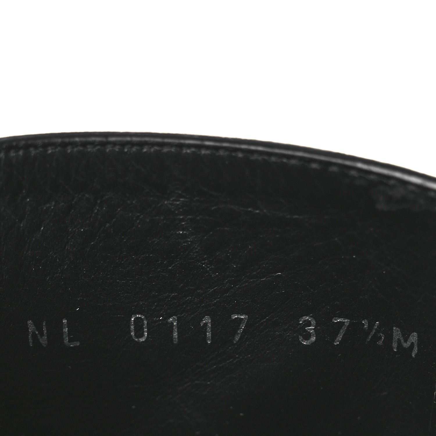Calfskin Wonderland Ranger Boots 37.5 Black