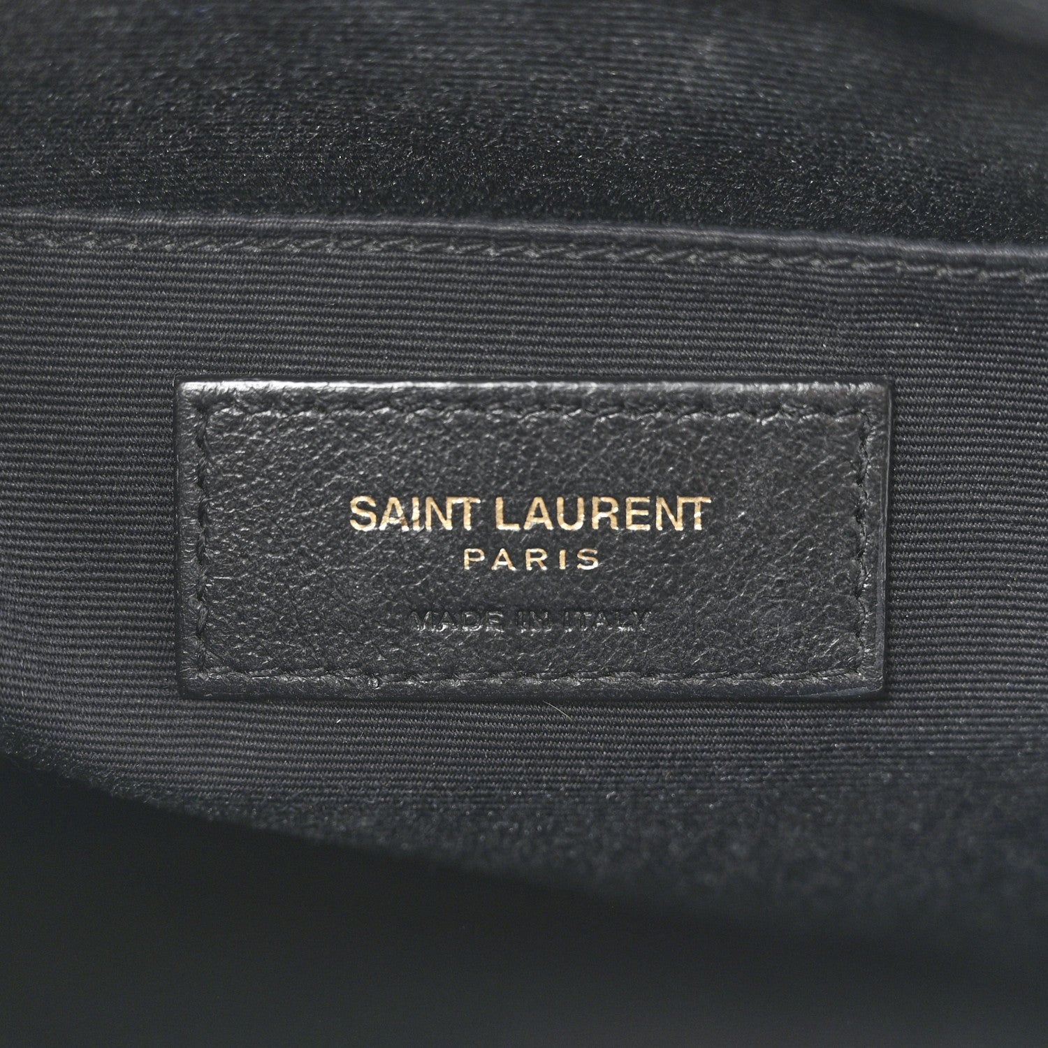 Calfskin Matelasse Monogram Lou Camera Bag Black