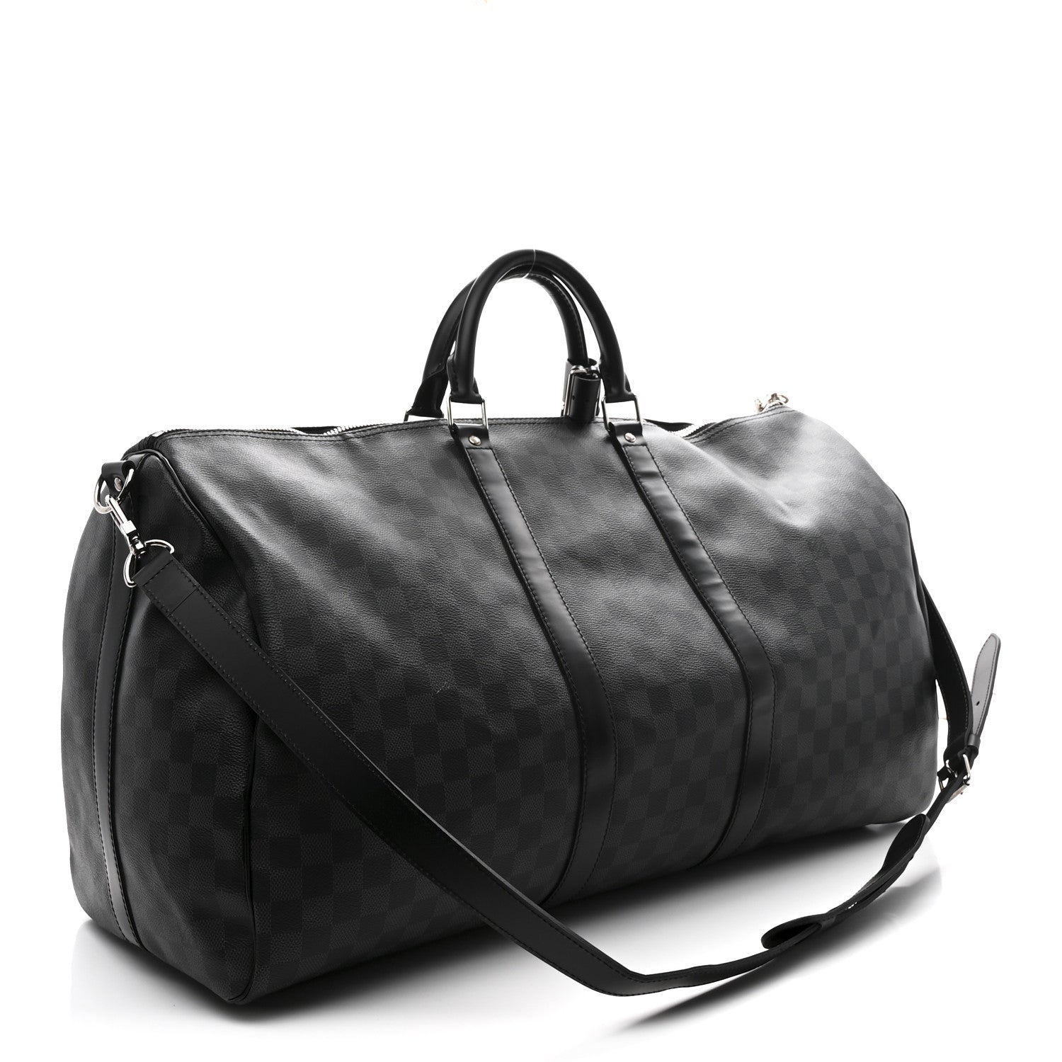 Damier Graphite Keepall Bandouliere 55