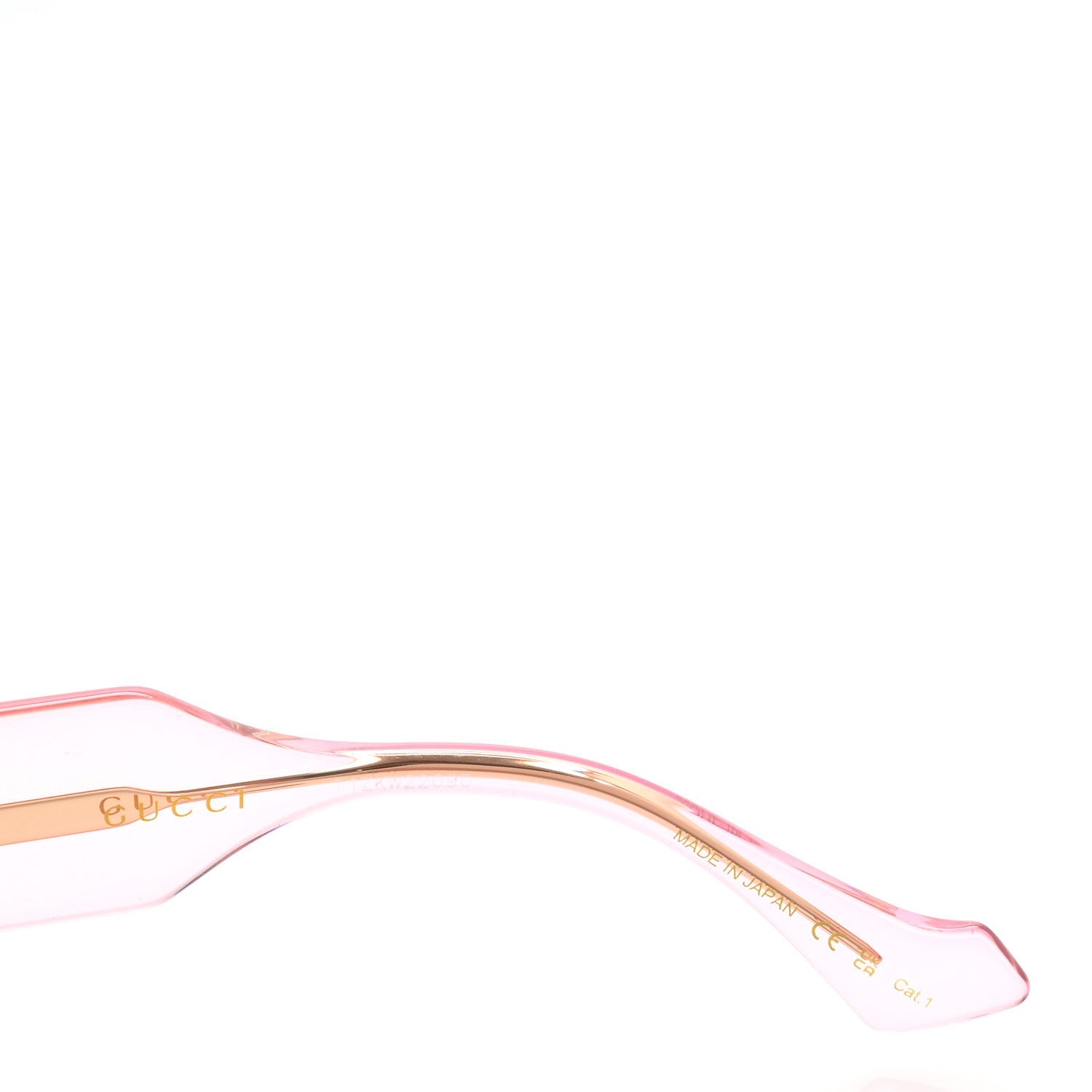 Acetate Injection Oval Sunglasses GG1553S Pink