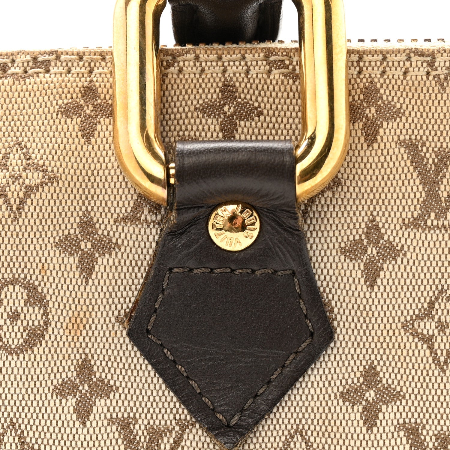 Mini Monogram Alma Long Kaki