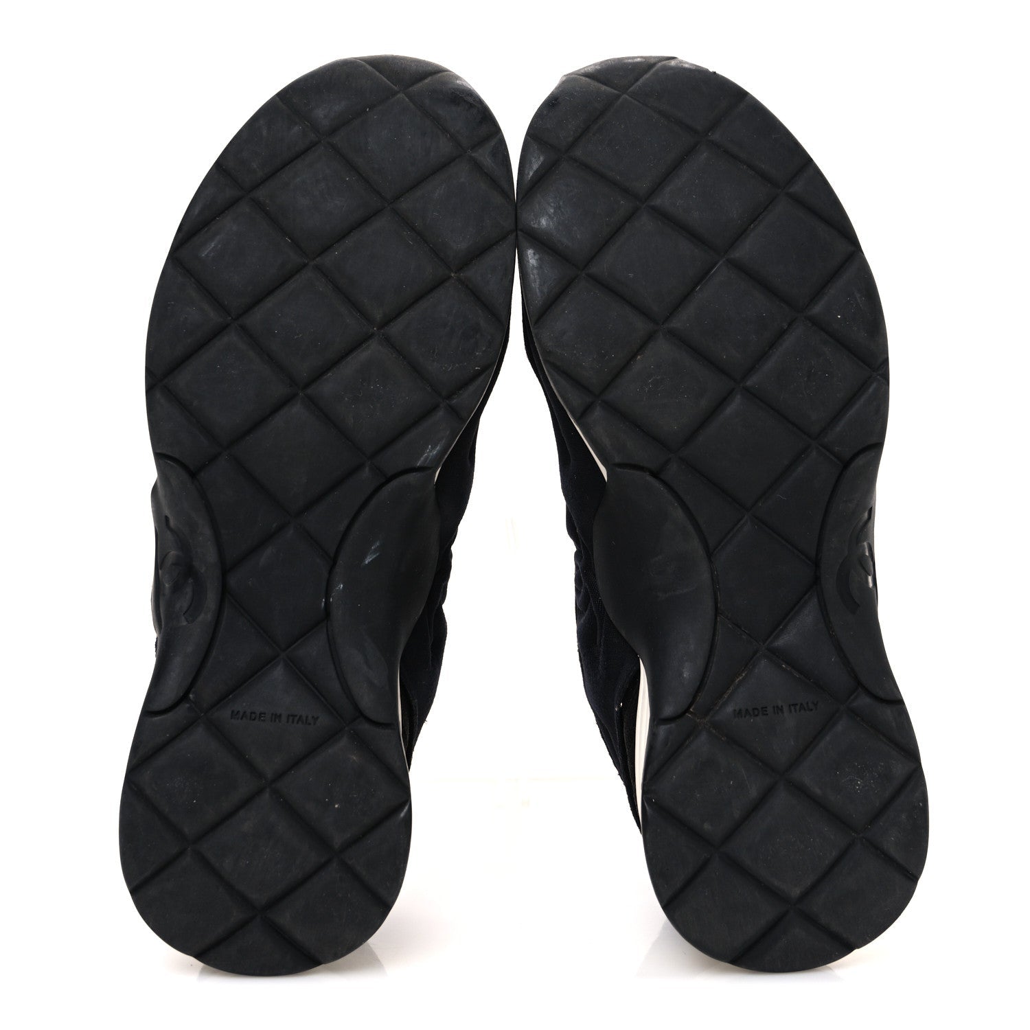 Stretch Fabric CC Sneakers 36 Black