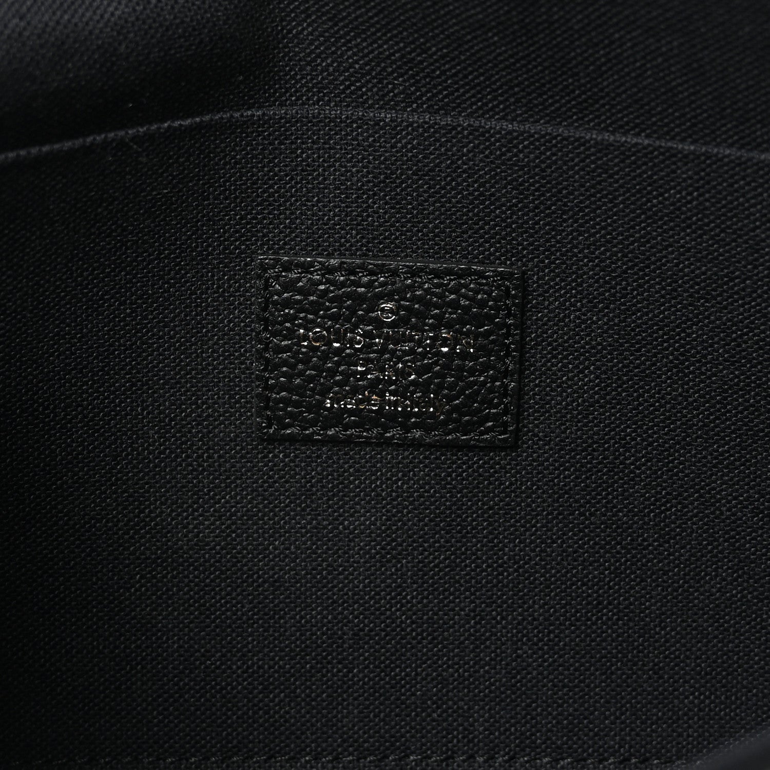 Empreinte Pochette Felicie Chain Wallet Black