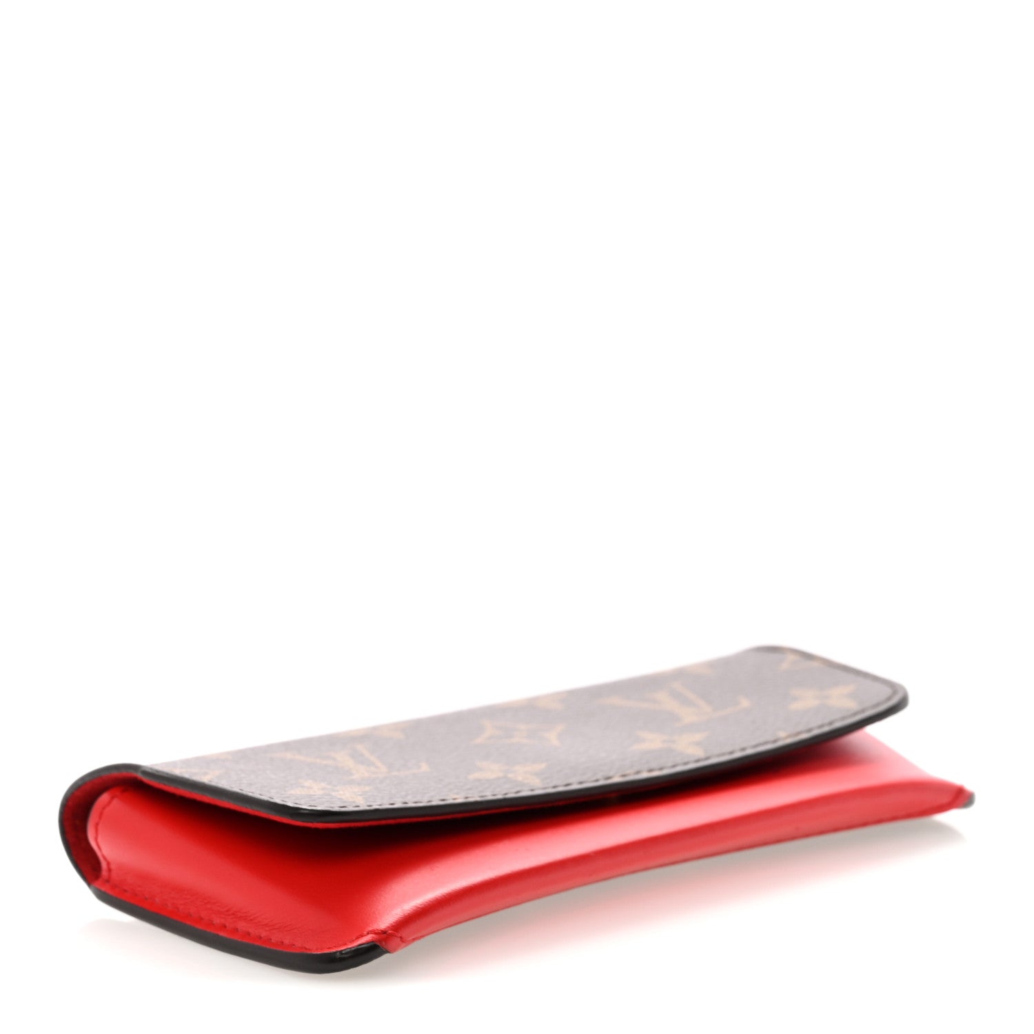 Monogram Woody Glasses Case Rouge