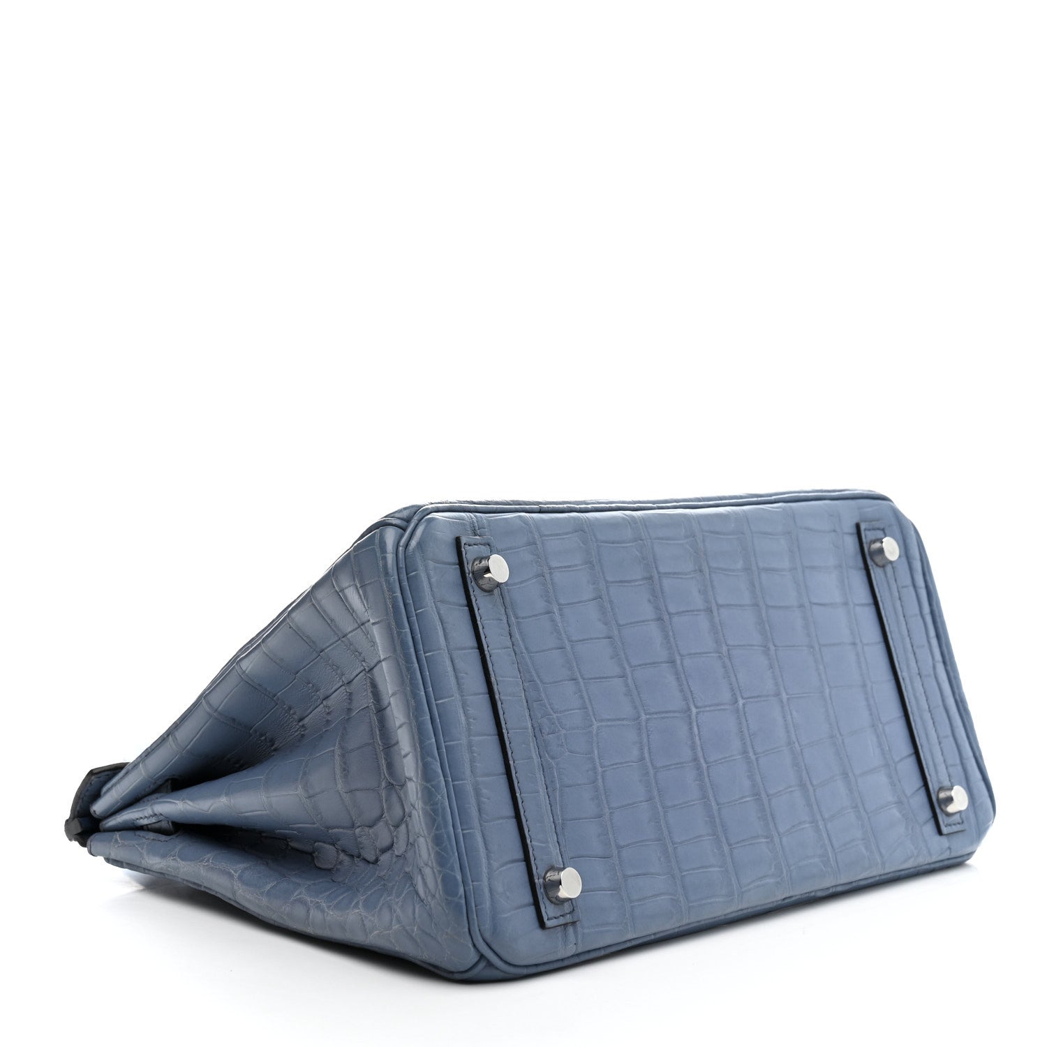 Matte Niloticus Crocodile Birkin 30 Bleu Ciel