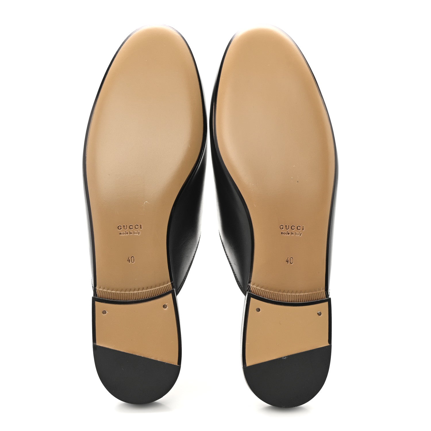 Calfskin Womens Princetown Slippers 40 Black