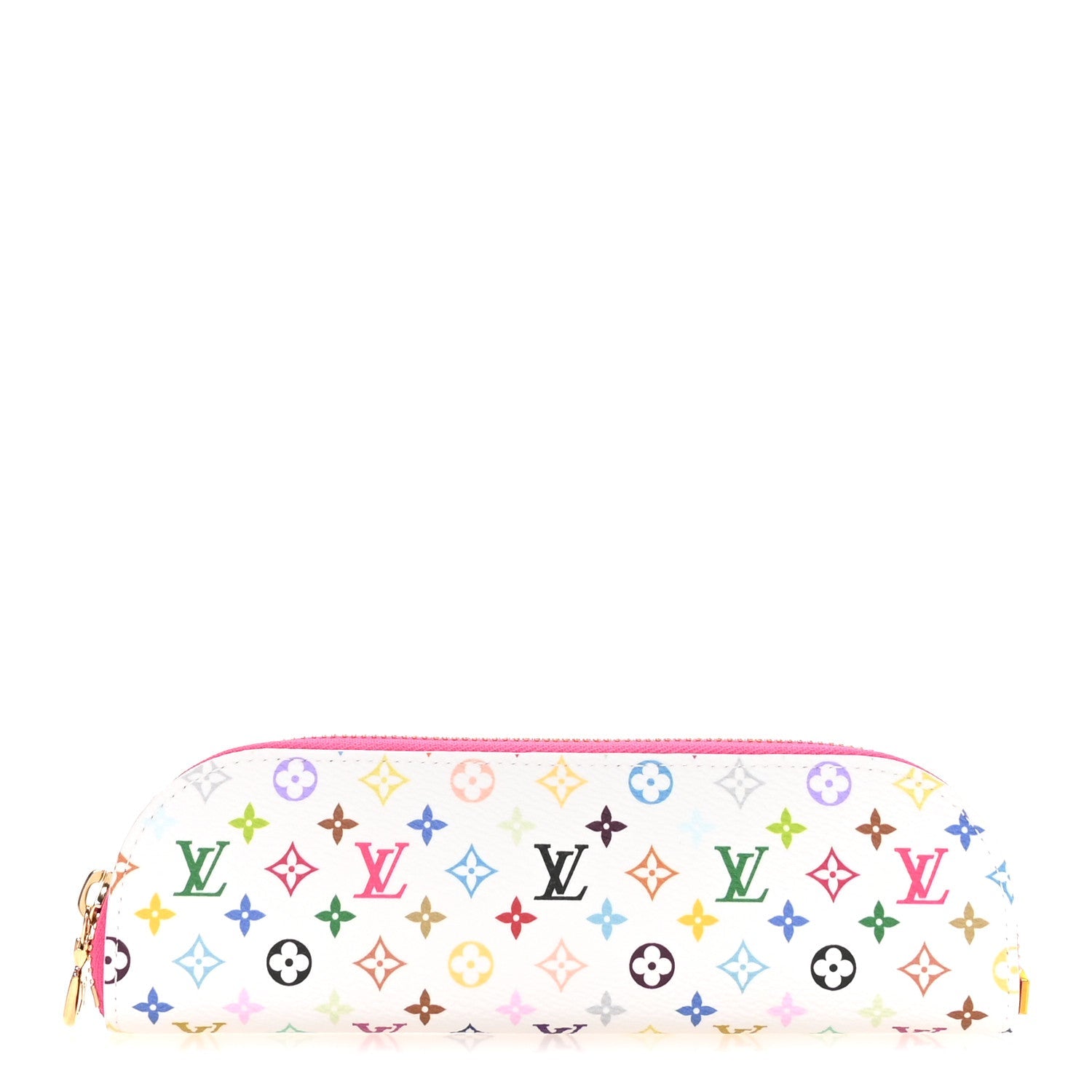 LV X TM Monogram Multicolor Charlotte Pencil Pouch Fuchsia