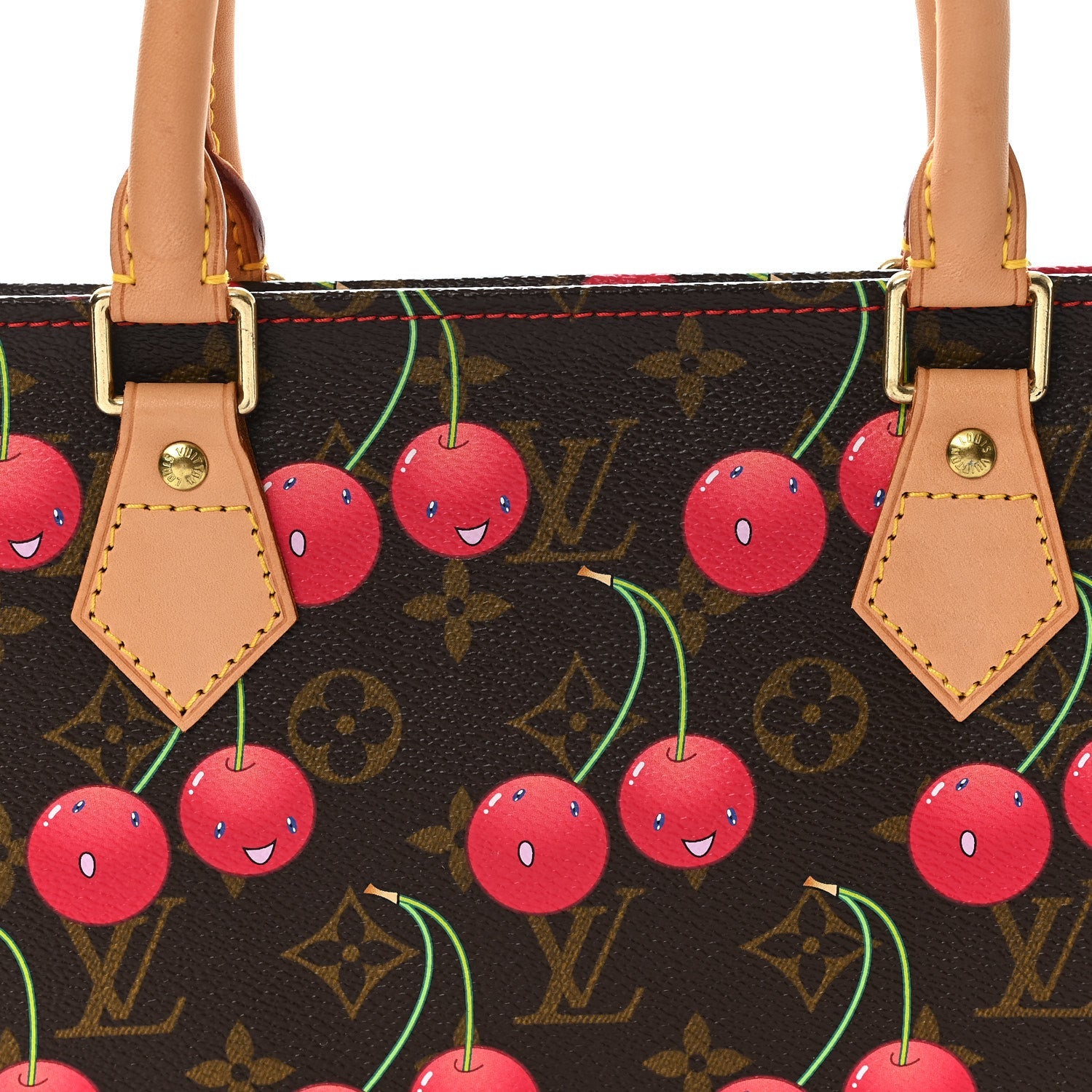 Monogram Cerises Sac Plat