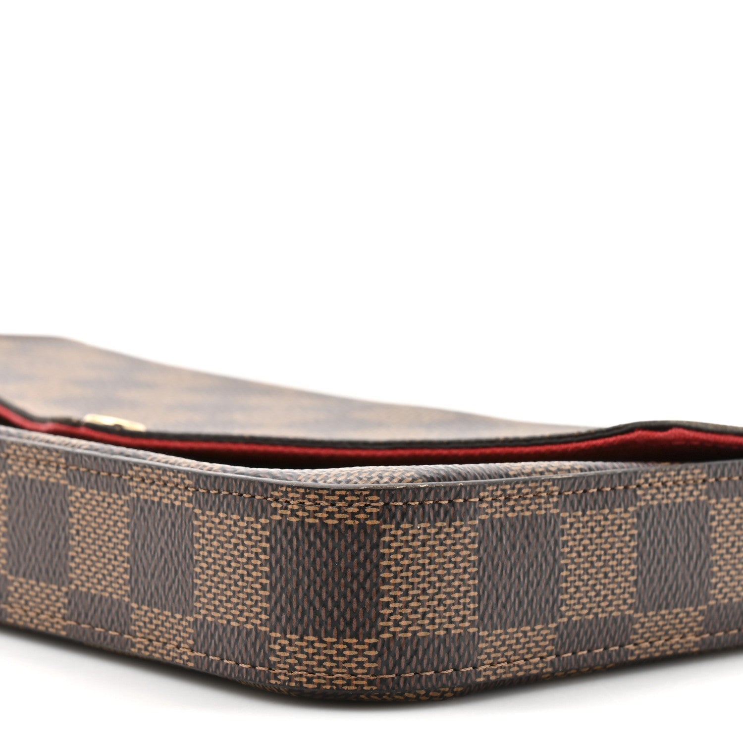 Damier Ebene Pochette Felicie Chain Wallet