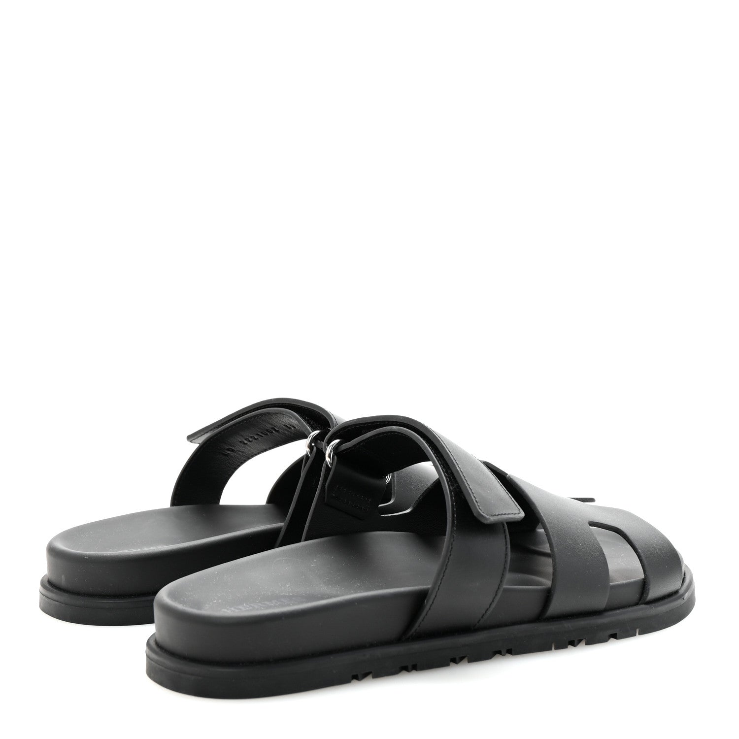 Calfskin Womens Chypre Sandals 39 Black