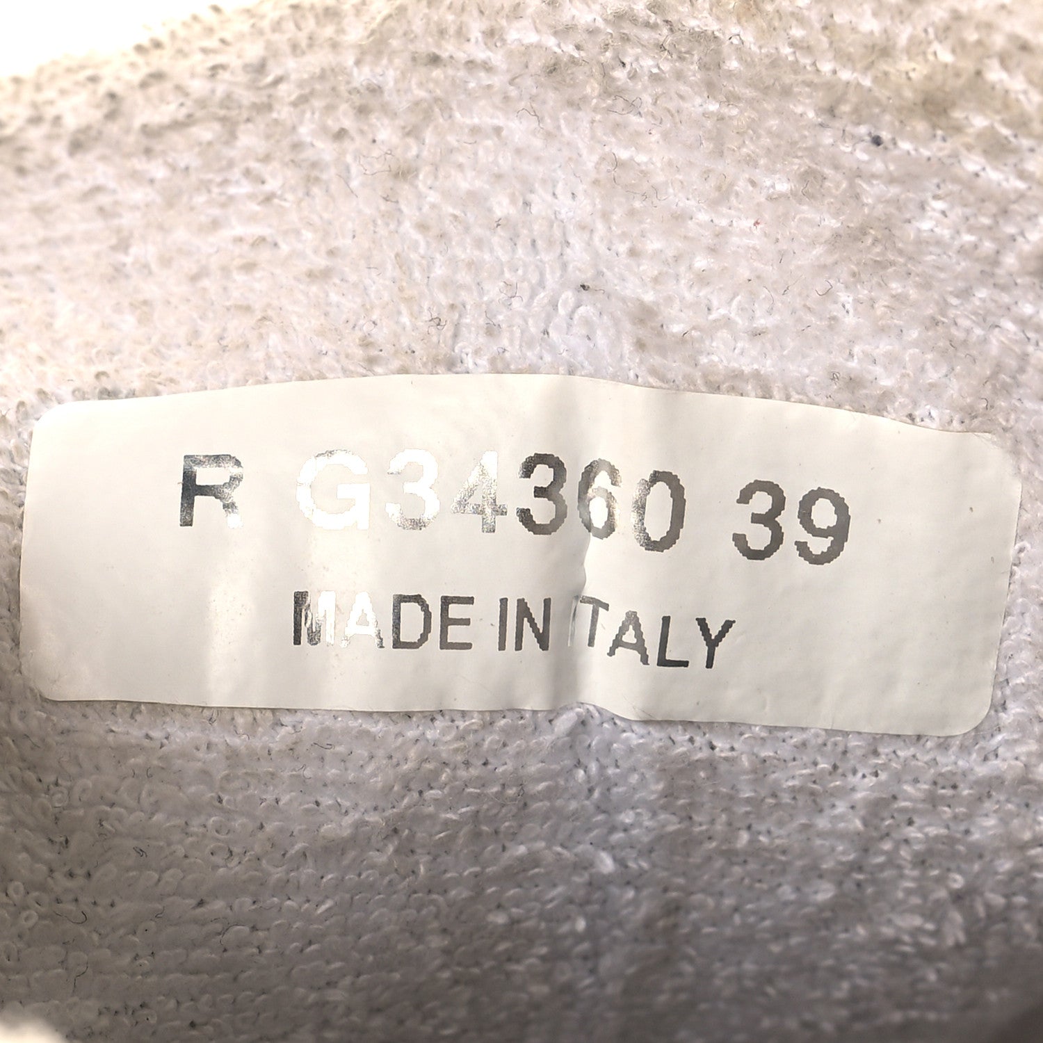 Suede Tweed Felt CC Sneakers 39 Beige