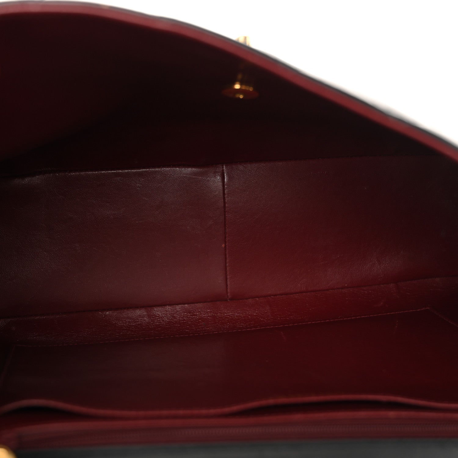 Lambskin Quilted XL Jumbo Single Flap Black