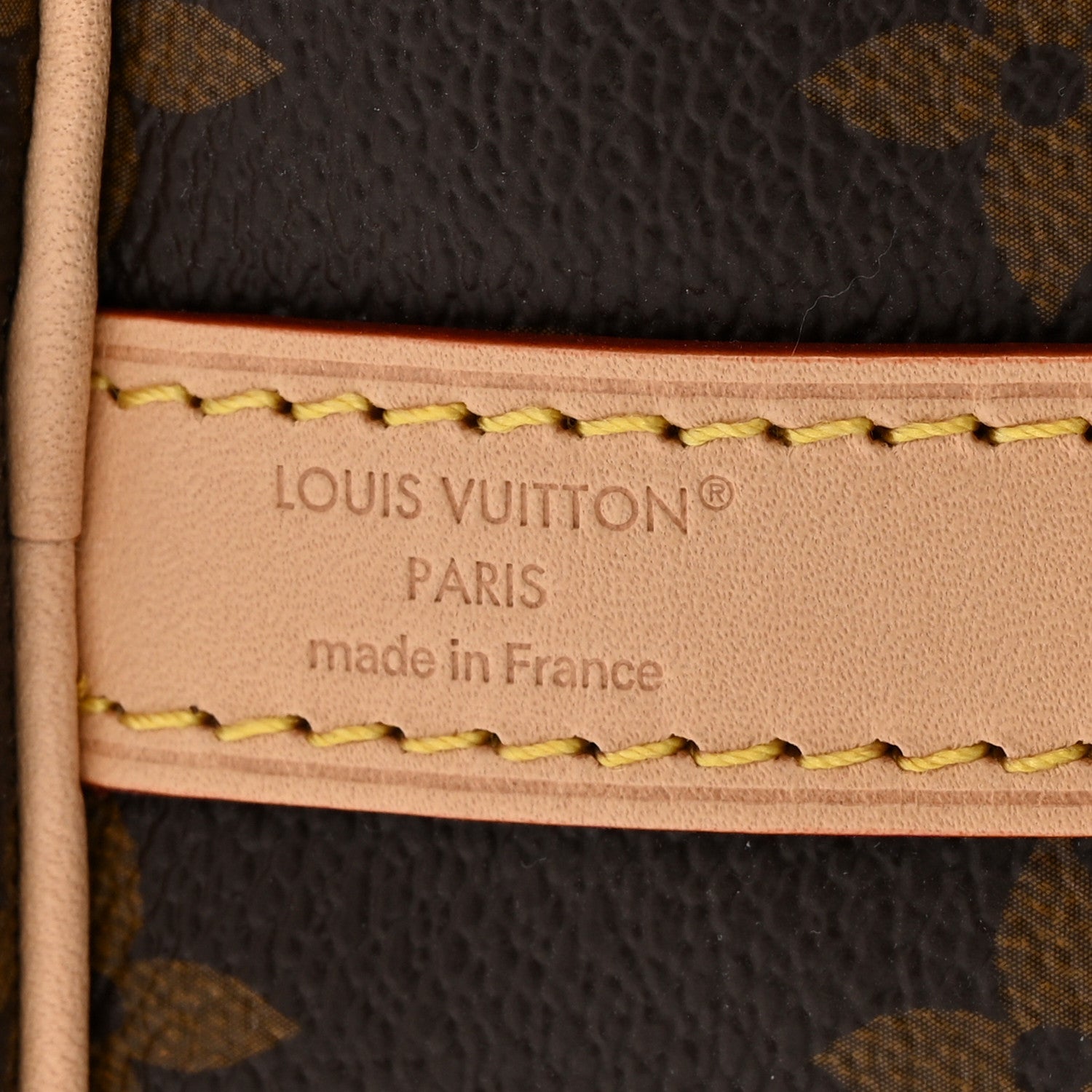Mon Monogram Speedy Bandouliere 35 Light Pink Camel