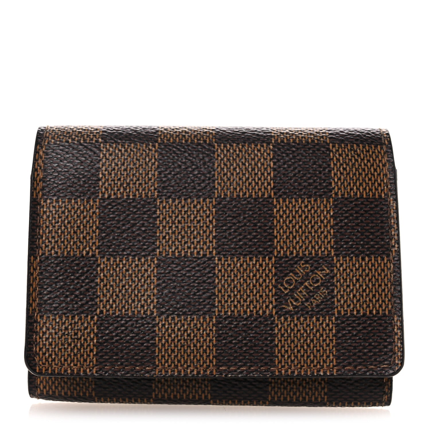 Damier Ebene Business Card Holder