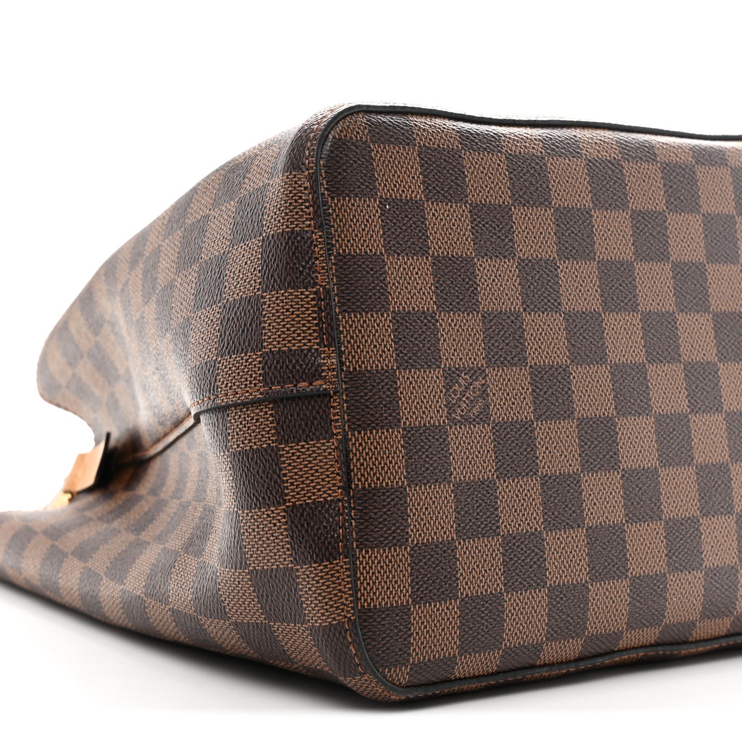 Damier Ebene Neonoe MM Safran