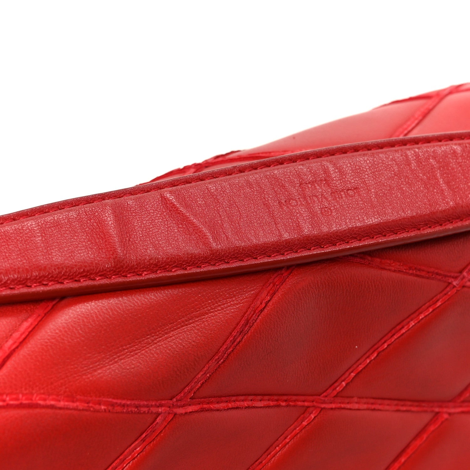 Lambskin Malletage GO-14 PM Red