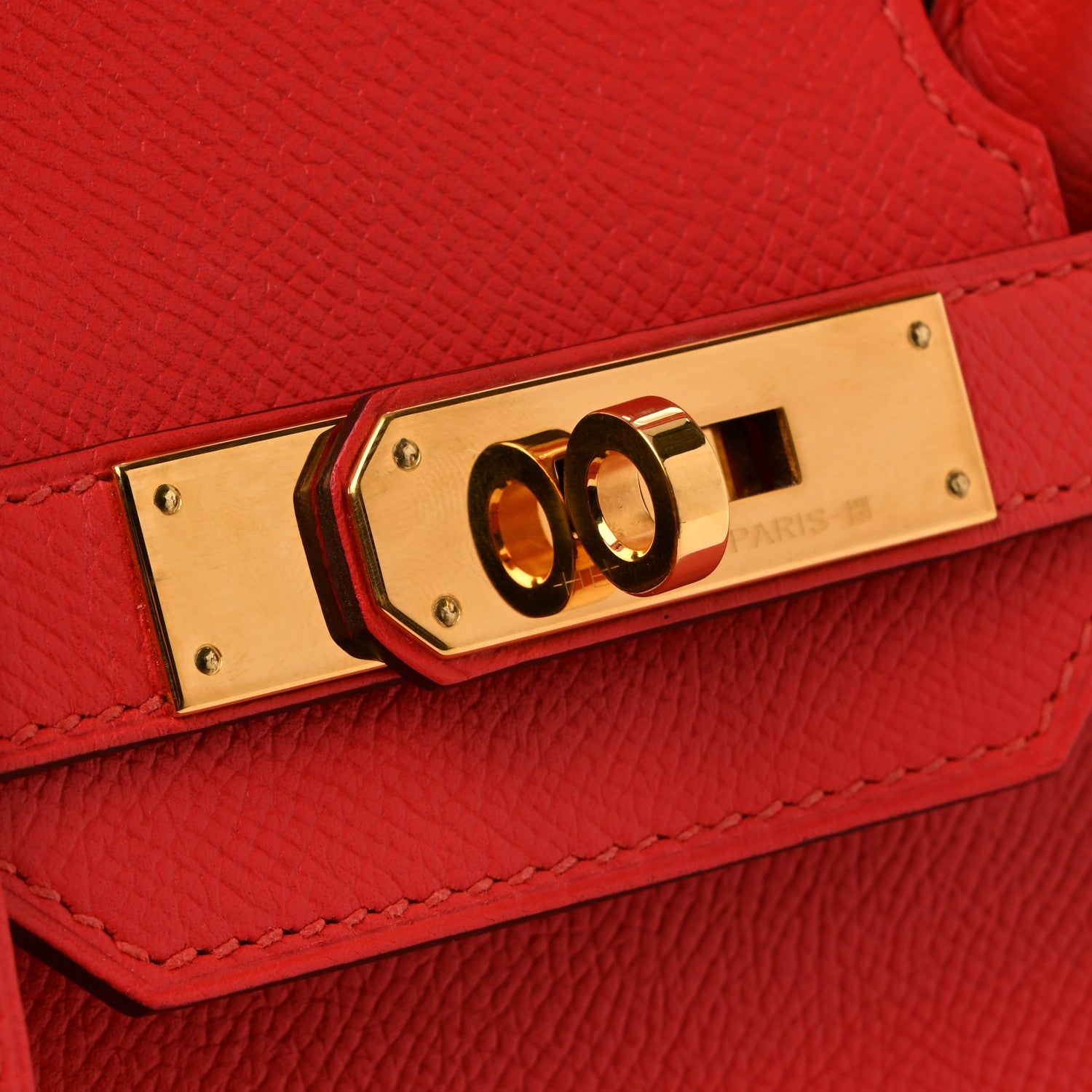 Epsom Birkin 30 Rouge Tomate
