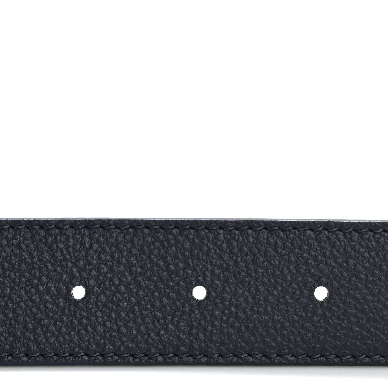 Calfskin Monogram 30mm LV Initiales Reversible Belt 90 36 Blue