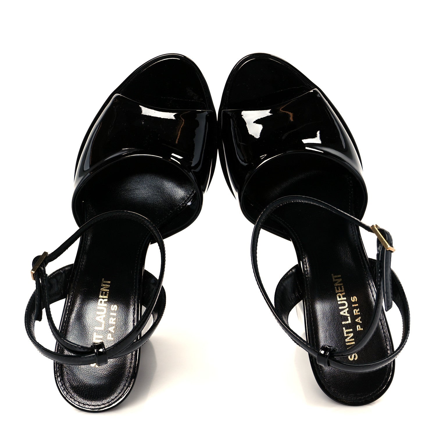Vernice Grupy Sexy 95 Tanouk Platform Sandals 37.5 Black