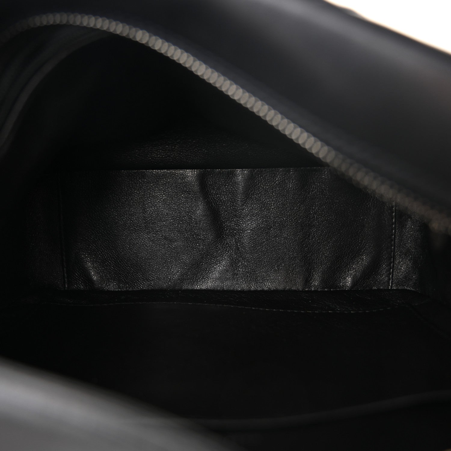 Lambskin Stitched Camera Case Black