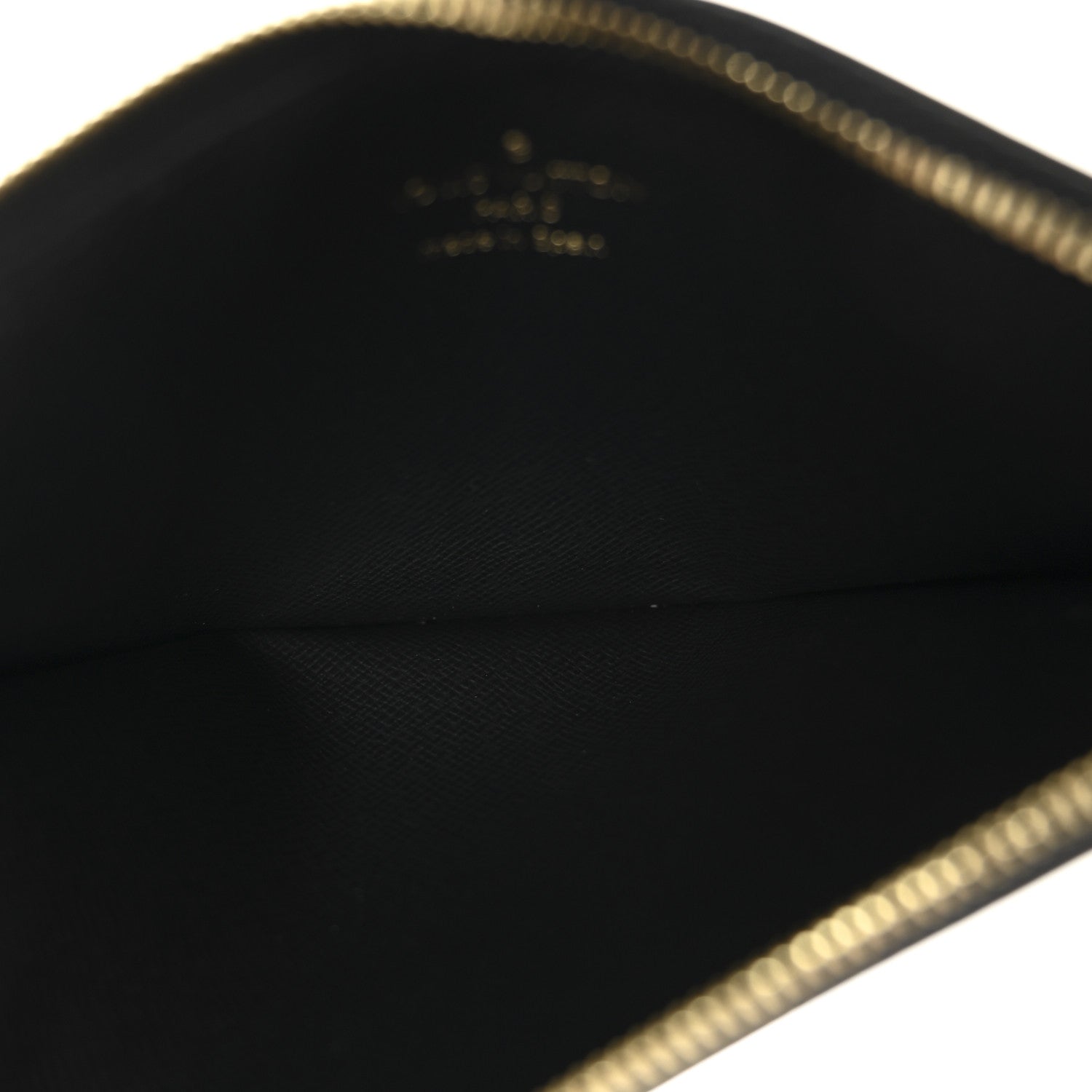 Monogram Slim Purse Black