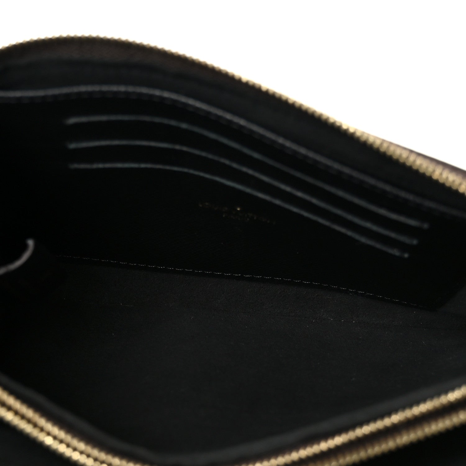 Reverse Monogram Giant Double Zip Pochette