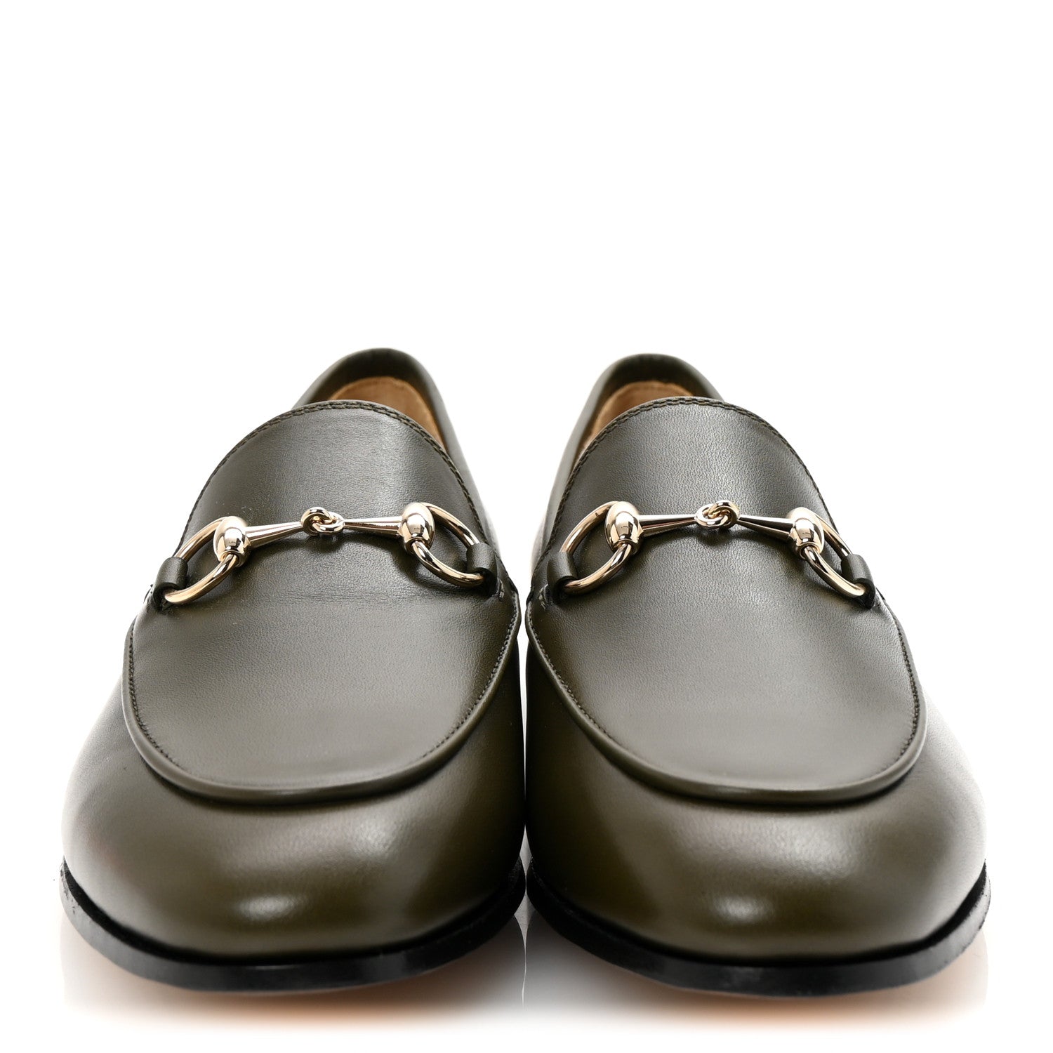 Calfskin Womens Jordaan Loafers 35.5 Luscious Green