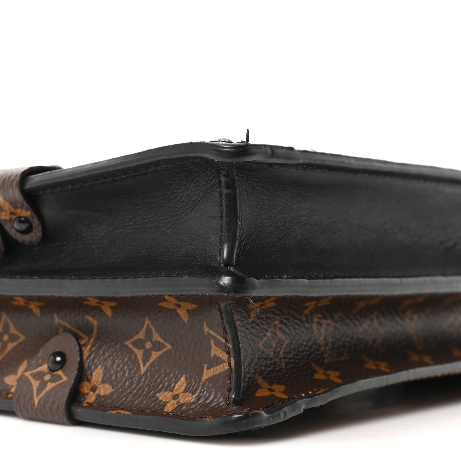 Reverse Monogram Trunk Clutch