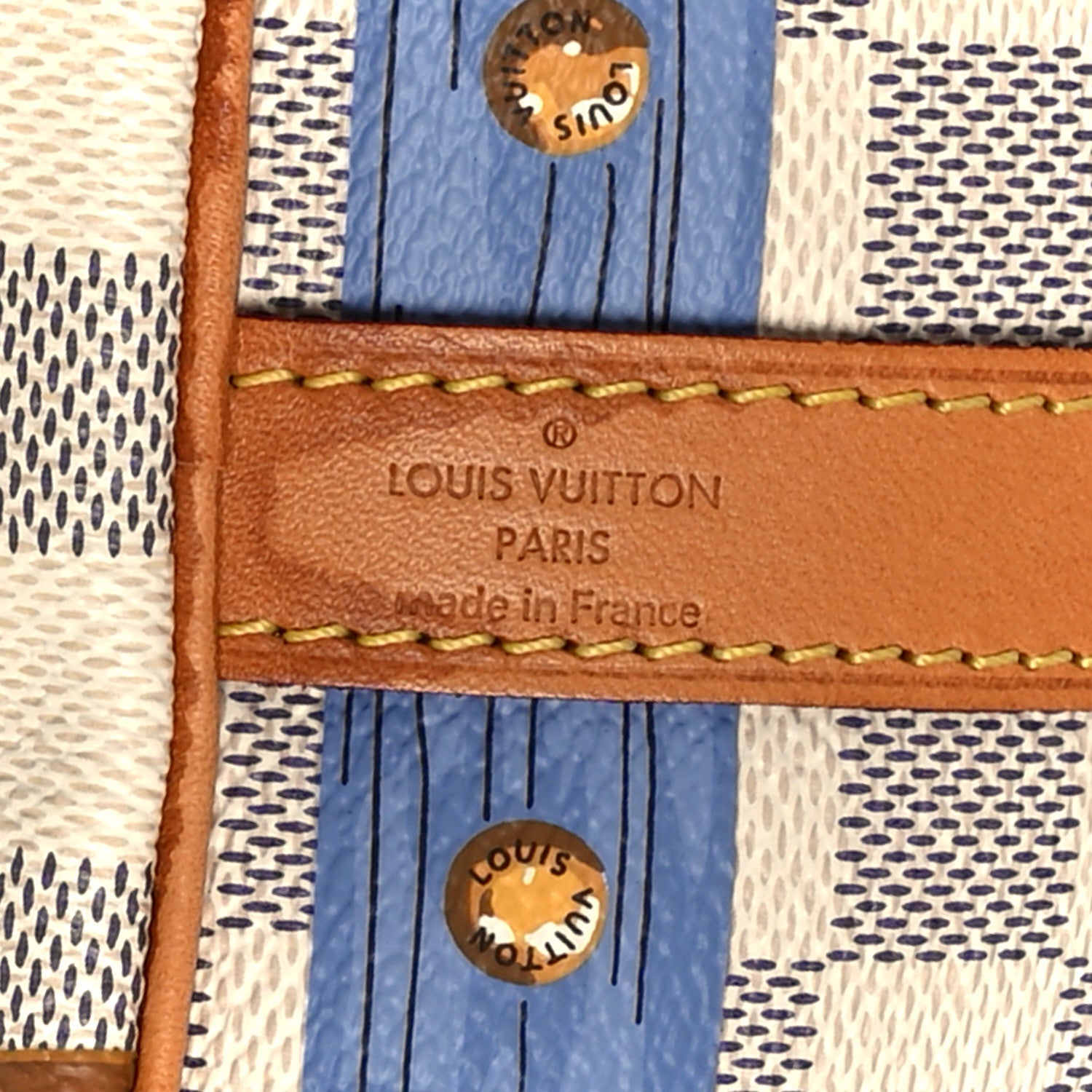 Damier Azur Summer Trunks Speedy Bandouliere 30