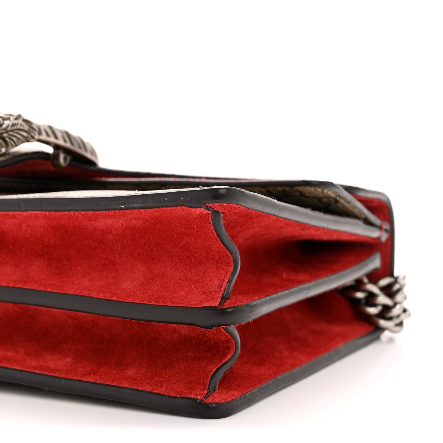 GG Supreme Monogram Small Dionysus Shoulder Bag Red