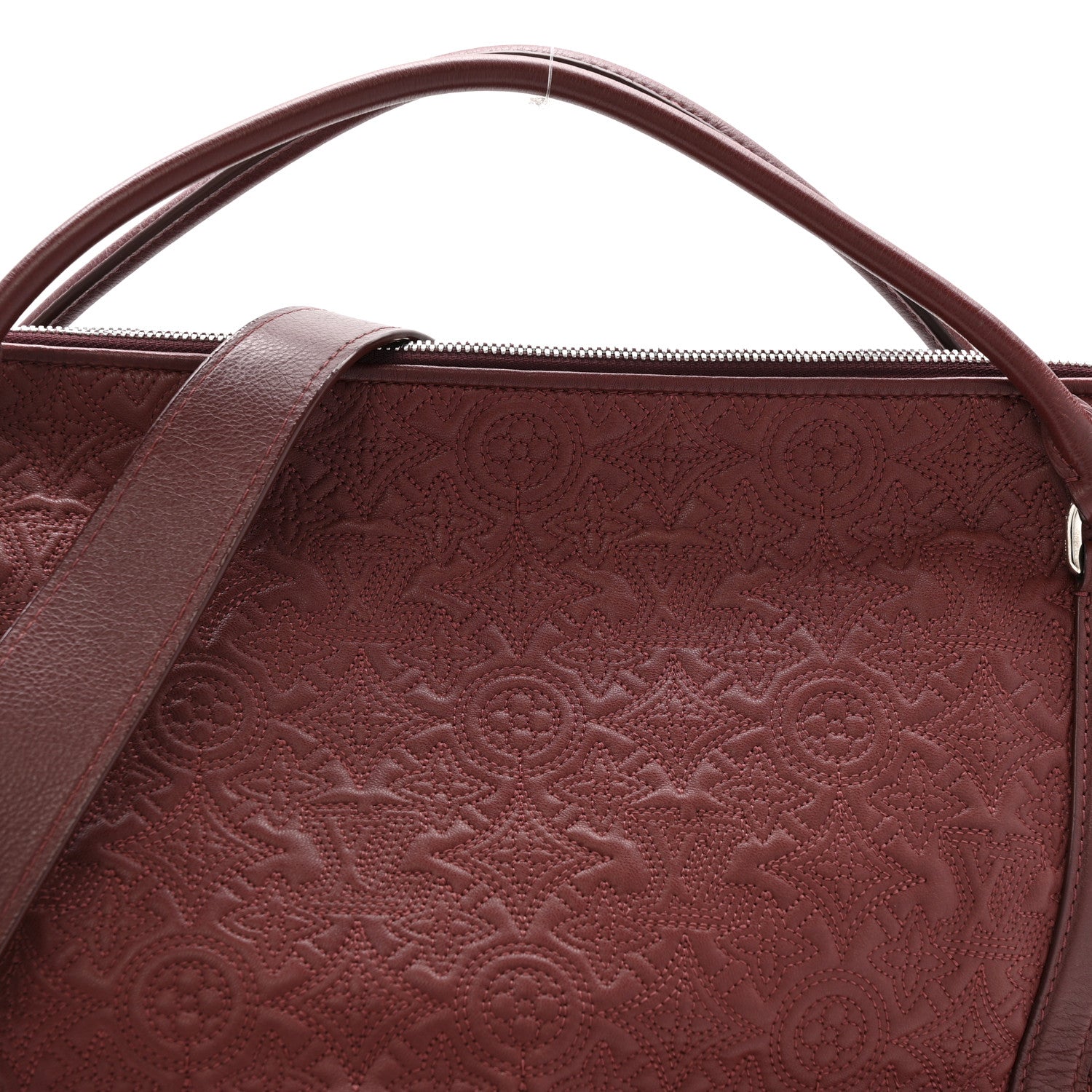 Monogram Lambskin Antheia Ixia MM Fuchsia