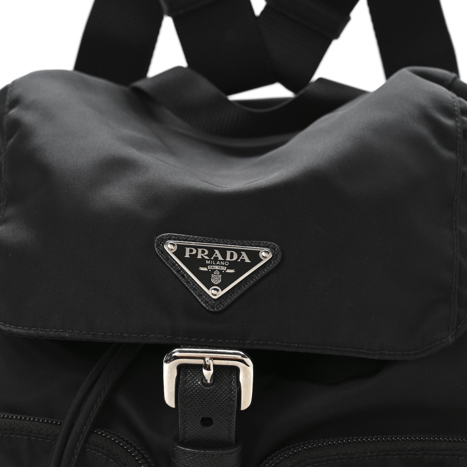 Nylon Vela Medium Backpack Black