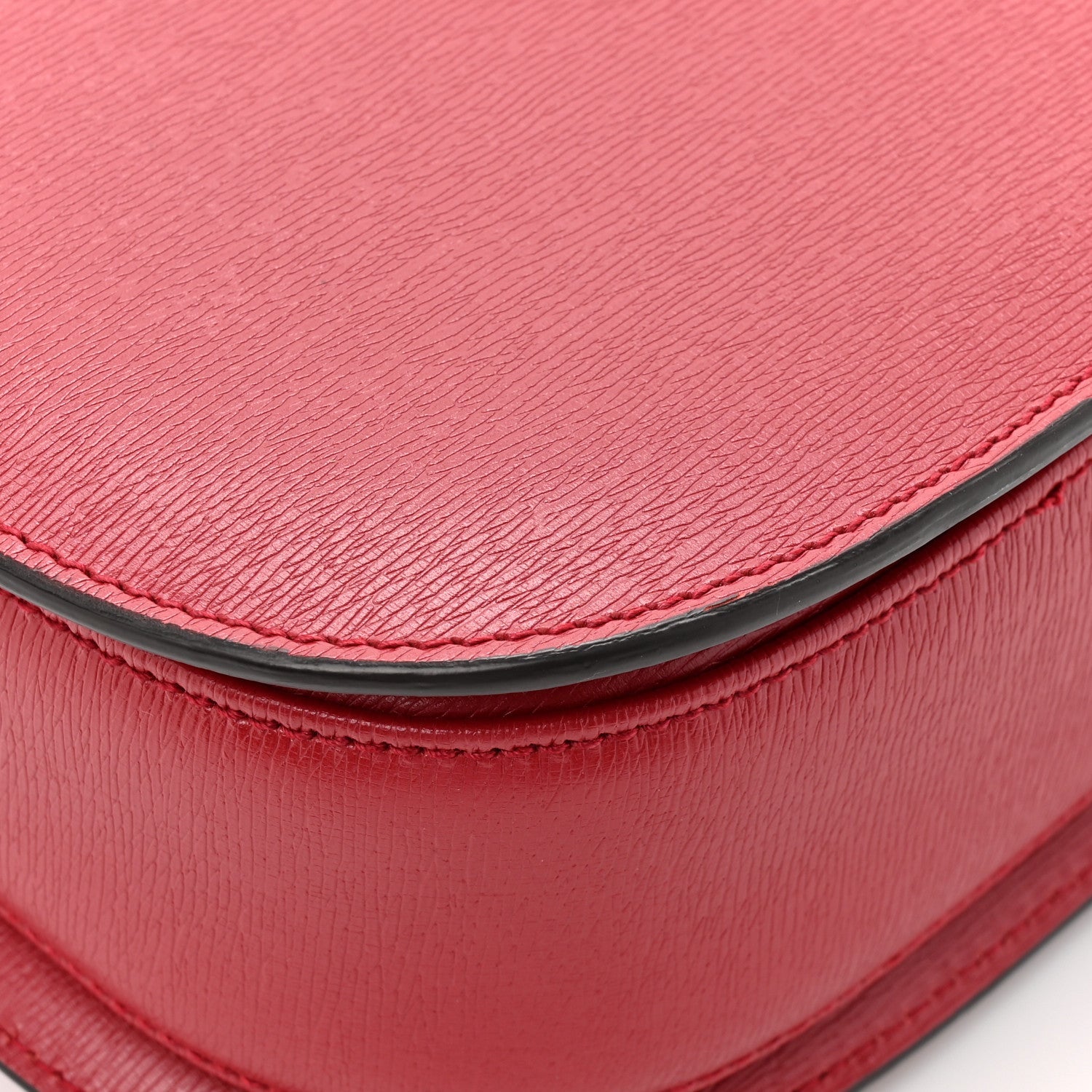 Shangai Calfskin Small Classic Bamboo Top Handle Bag Romantic Cerise