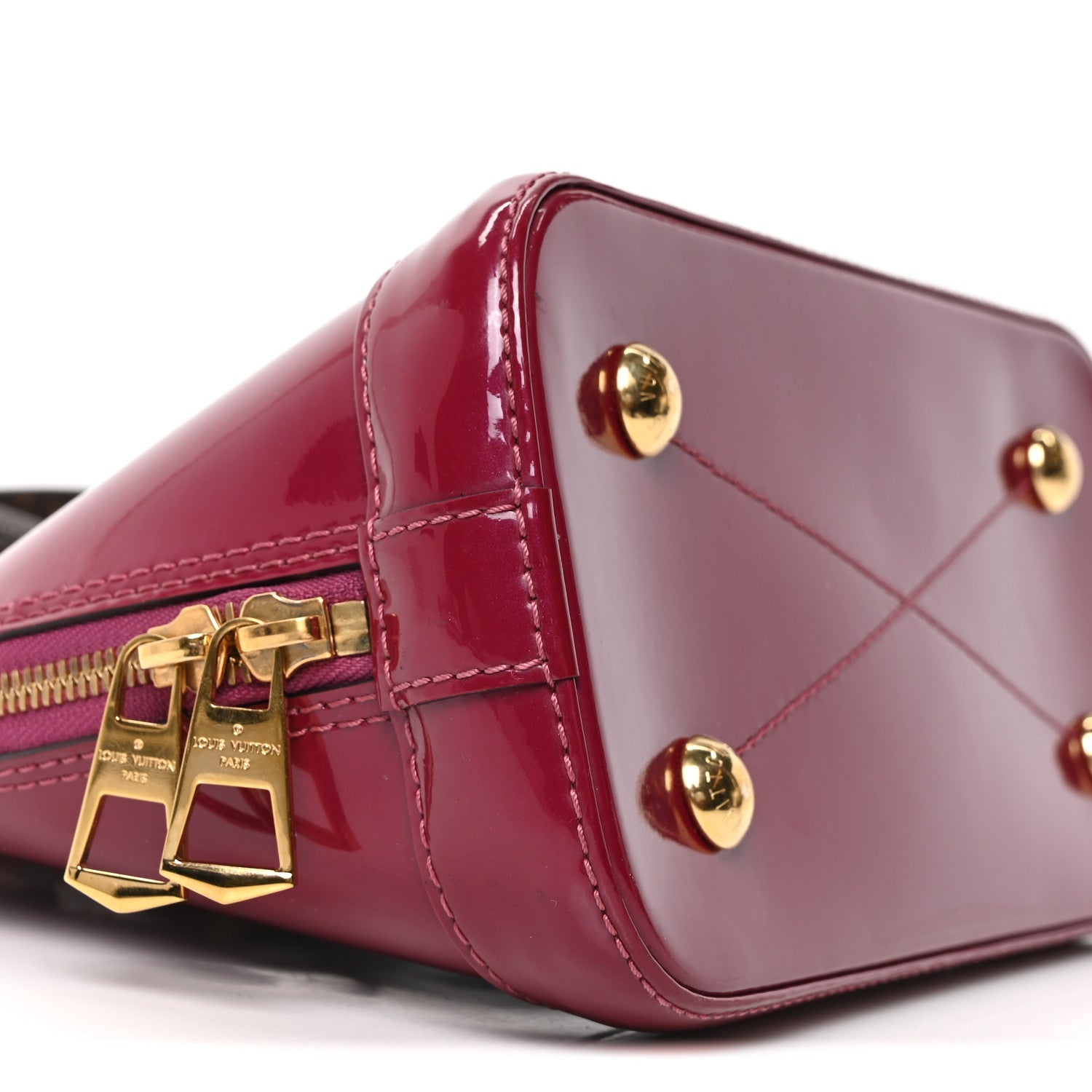 Patent Monogram Alma BB Magenta