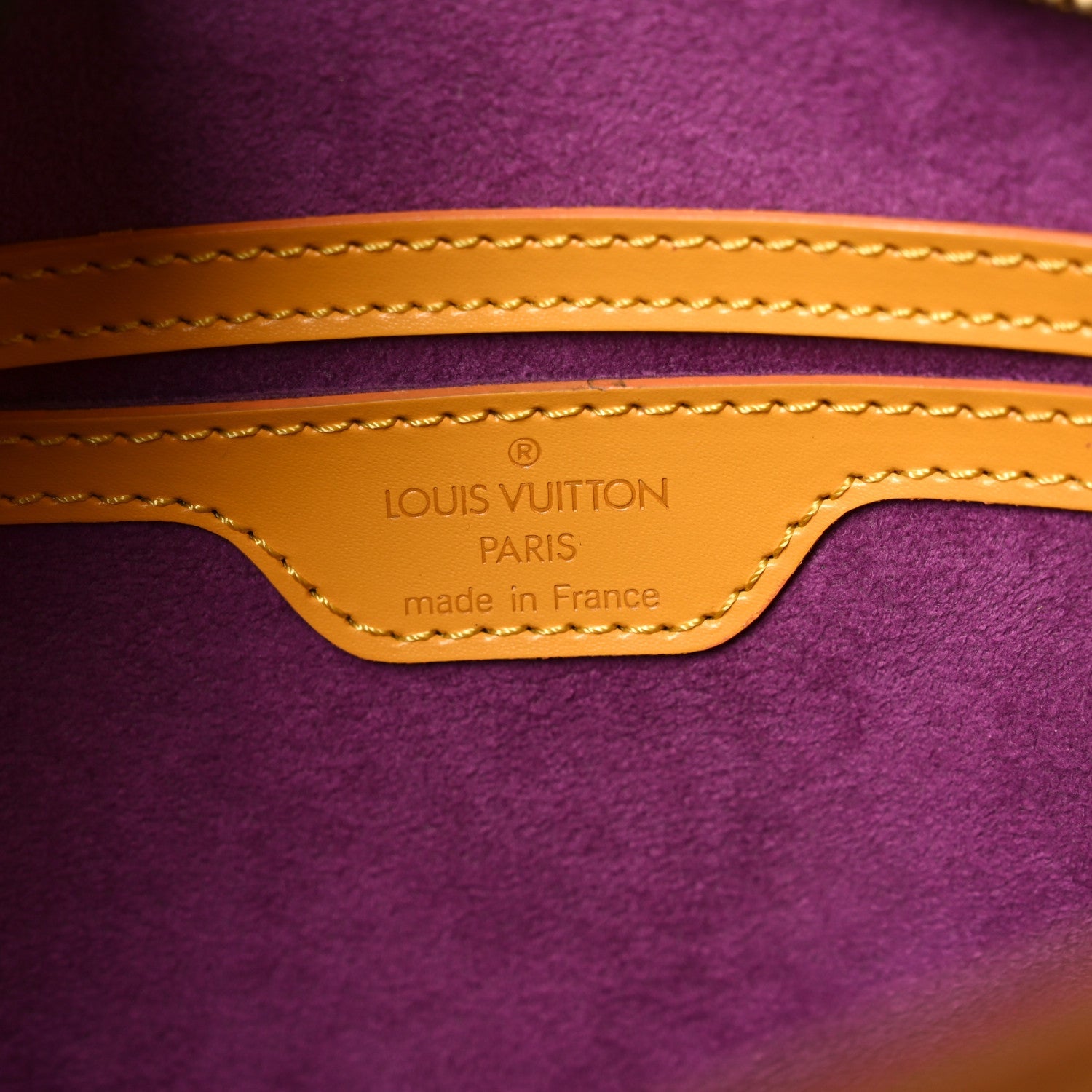 Epi Saint Jacques PM Long Straps Tassil