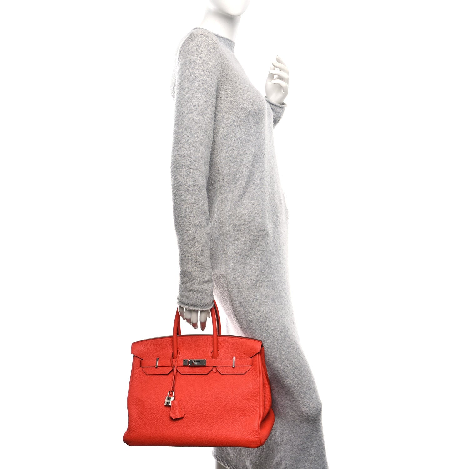 Togo Birkin 35 Rouge De Coeur