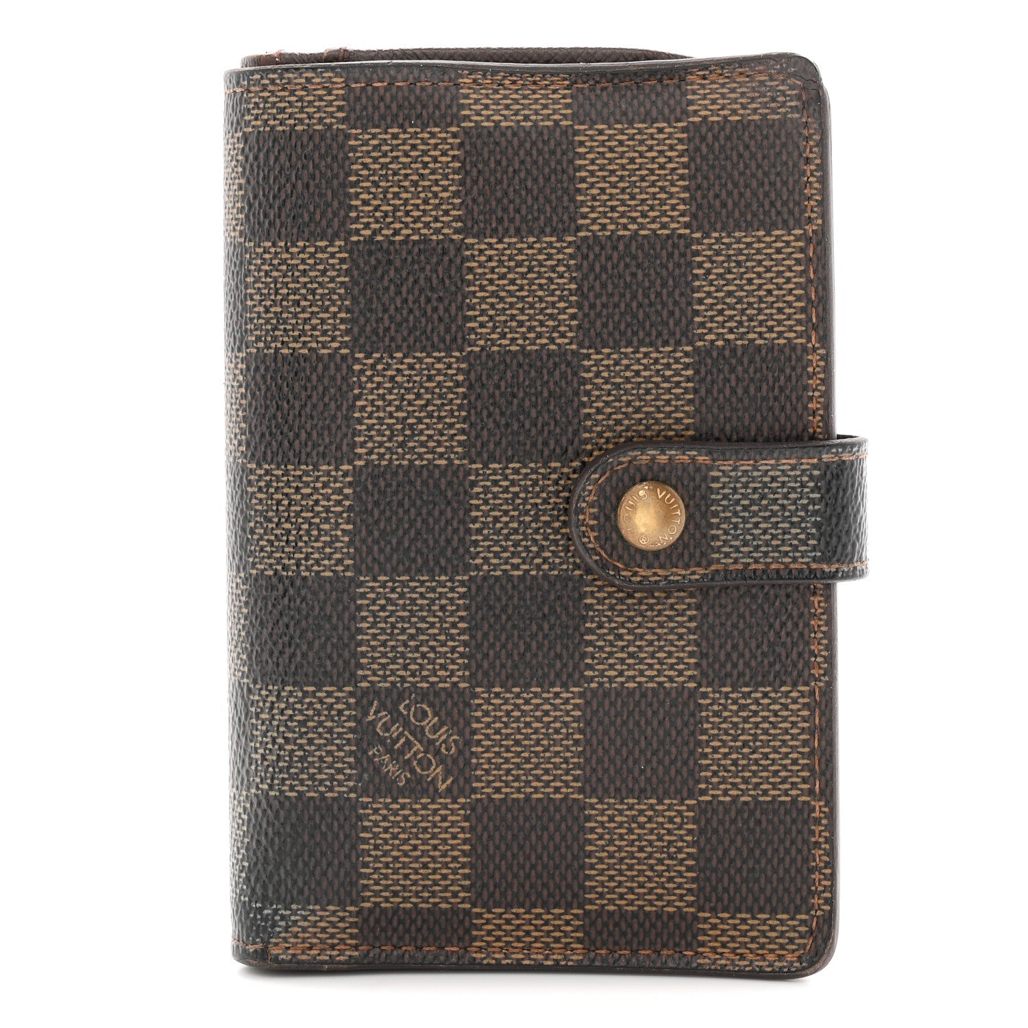 Damier Ebene French Purse Wallet