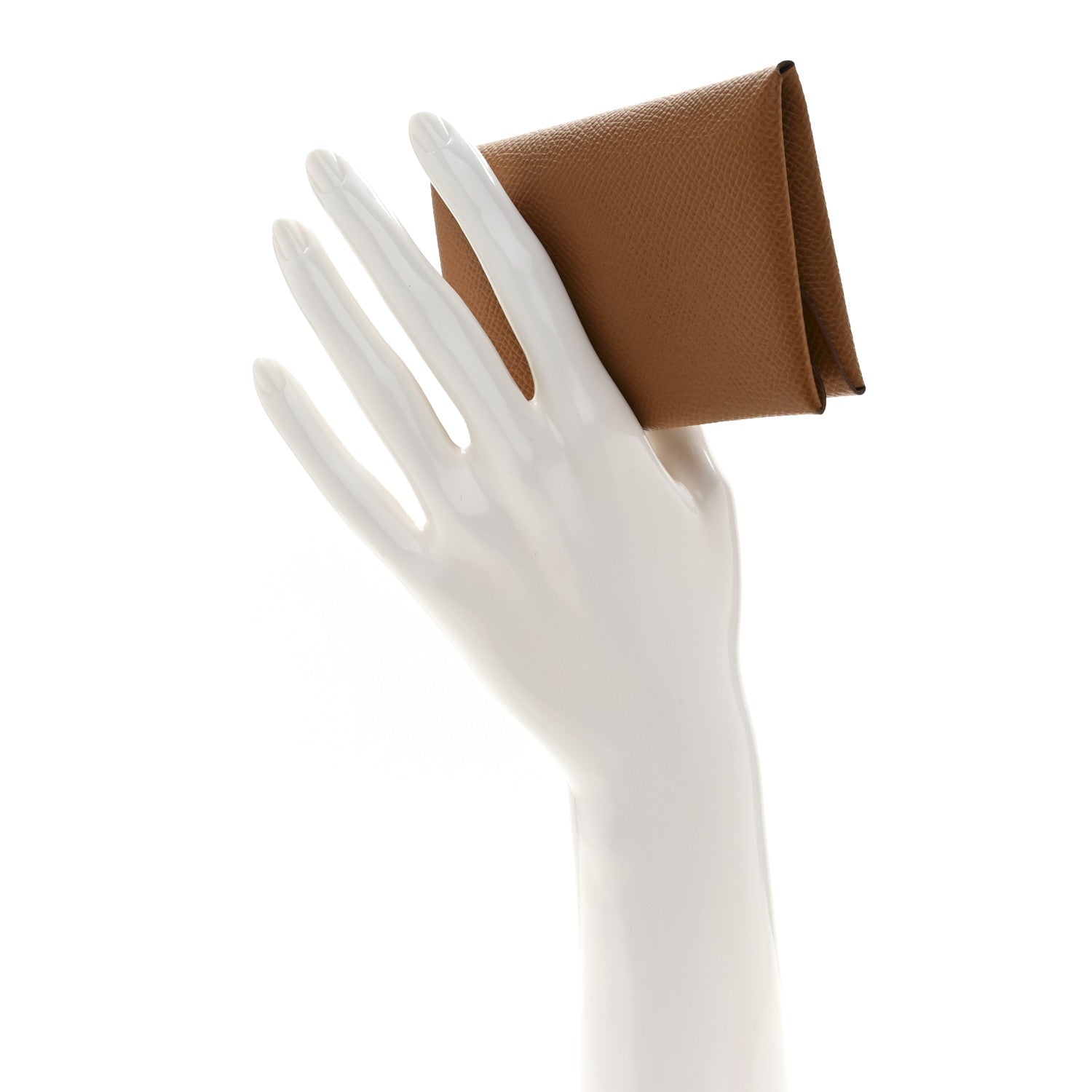 Epsom Calvi Duo Card Case Gold