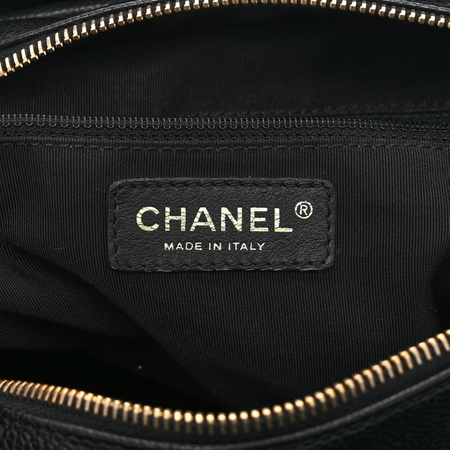 Caviar Quilted Petit Timeless Tote PTT Black