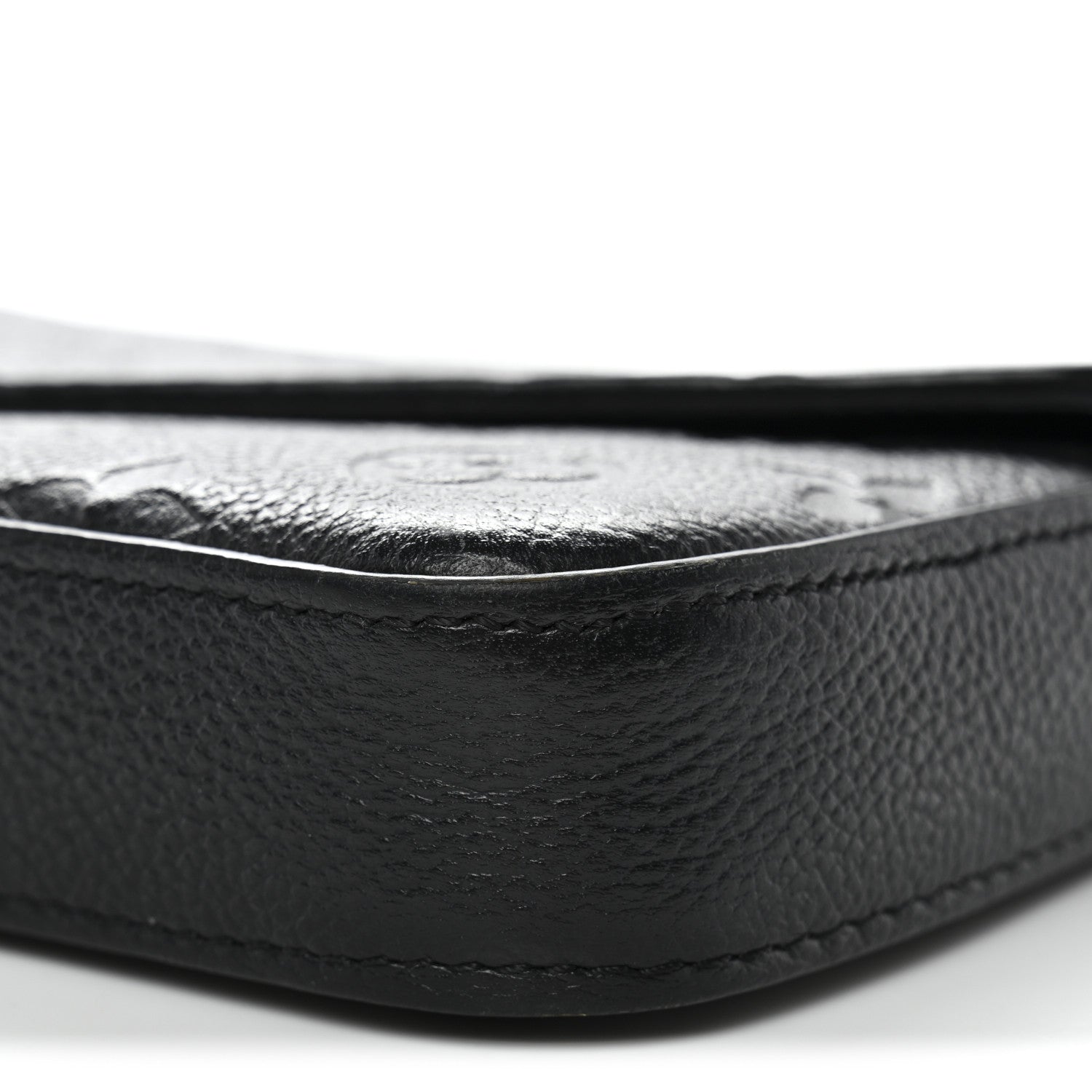Empreinte Pochette Felicie Chain Wallet Black