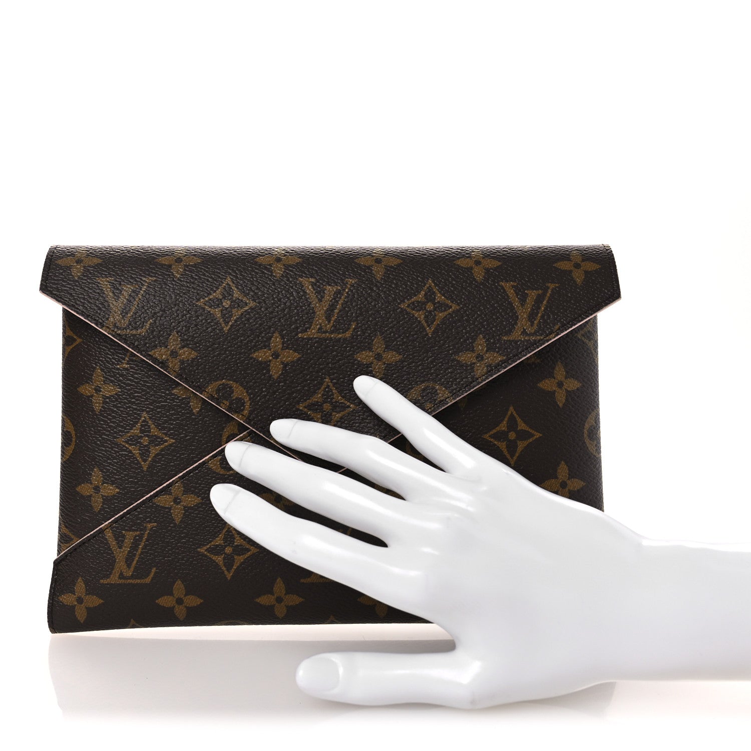 Monogram Large Kirigami Pochette Insert Rose Ballerine