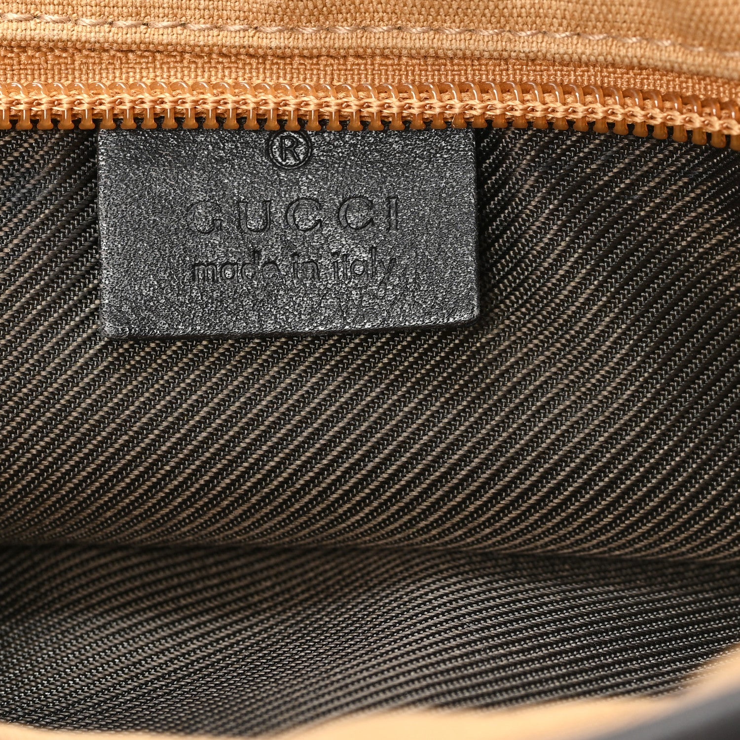 Canvas Calfskin Monogram Tall Tote Beige