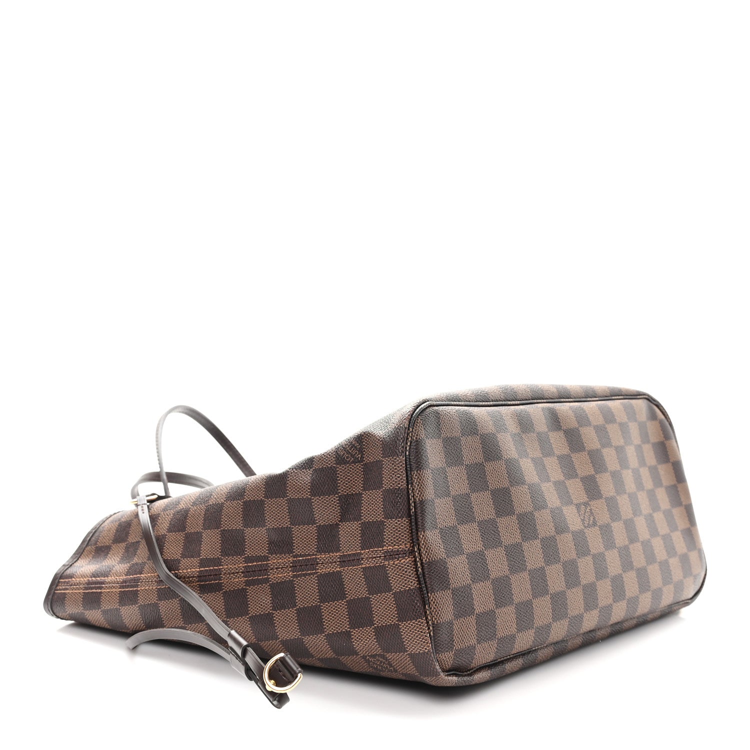 Damier Ebene Neo Neverfull MM Rose Ballerine