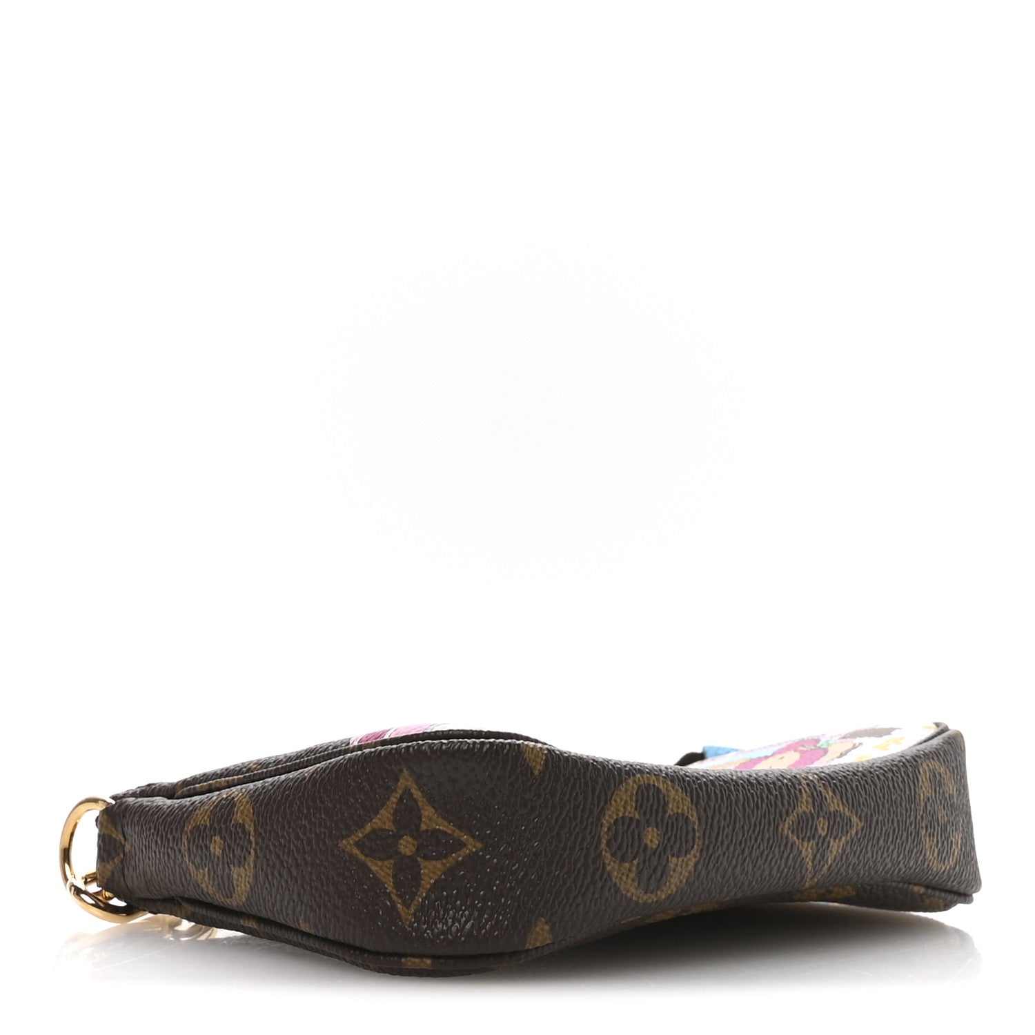 Monogram 2022 Christmas Animation Tokyo Mini Pochette Accessories Blue