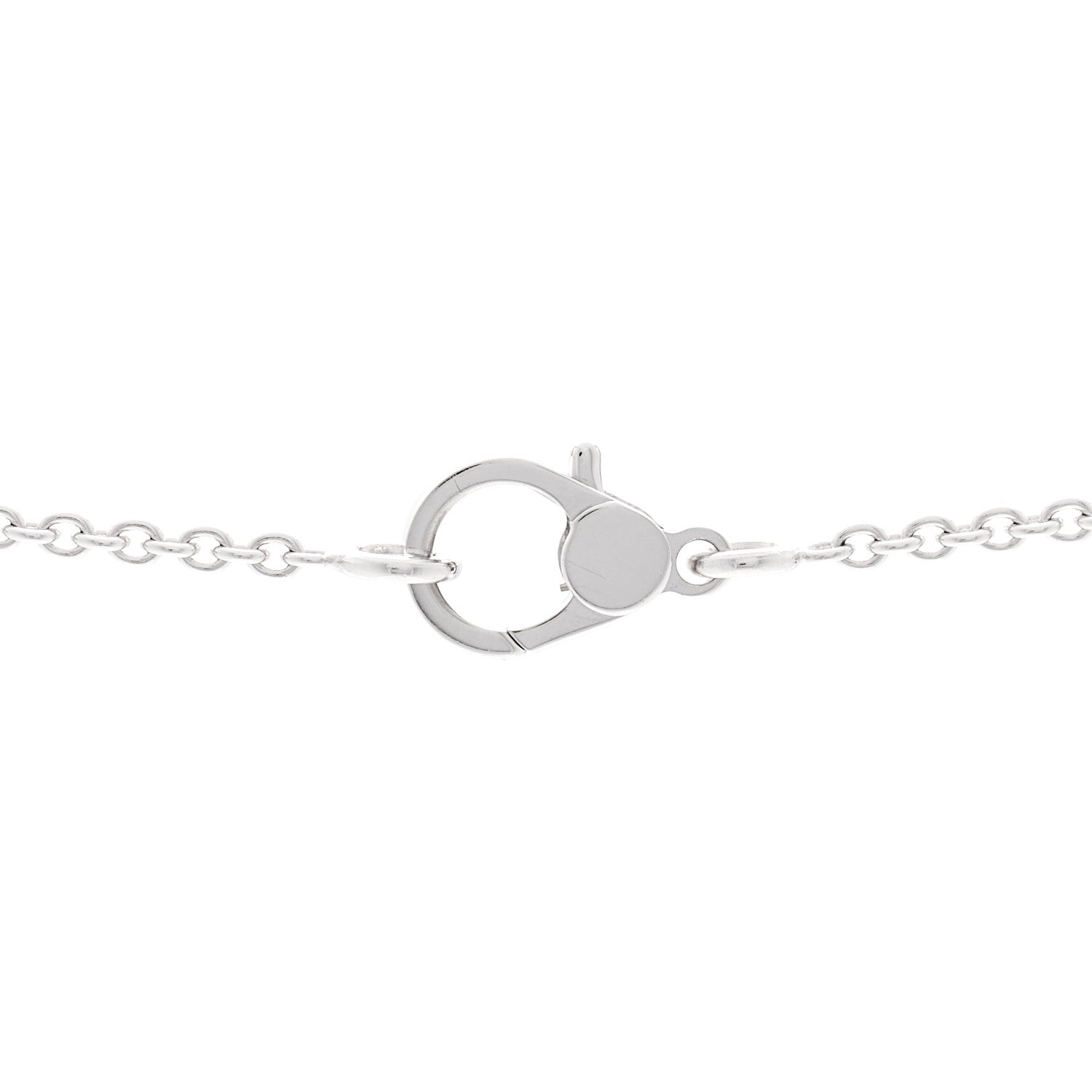 18K White Gold Diamond Finesse Pendant Necklace