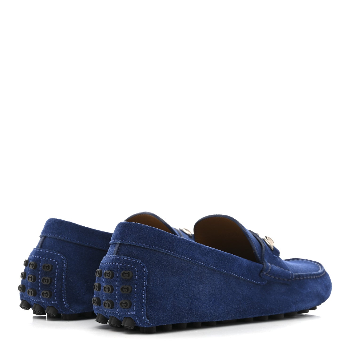 Suede Mens Horsebit Driver Loafers 8 Royale