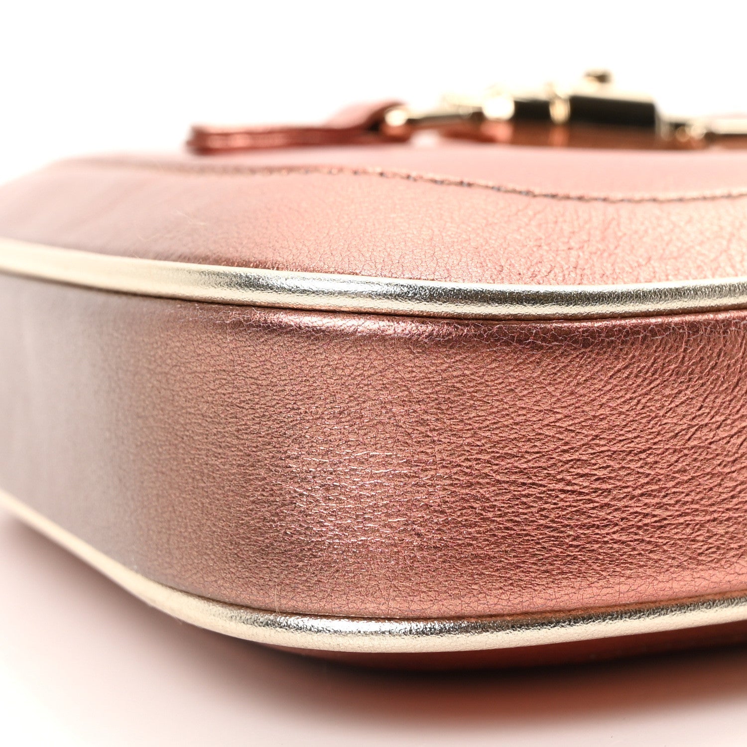 Metallic Faded Nappa Mini Jackie 1961 Copper