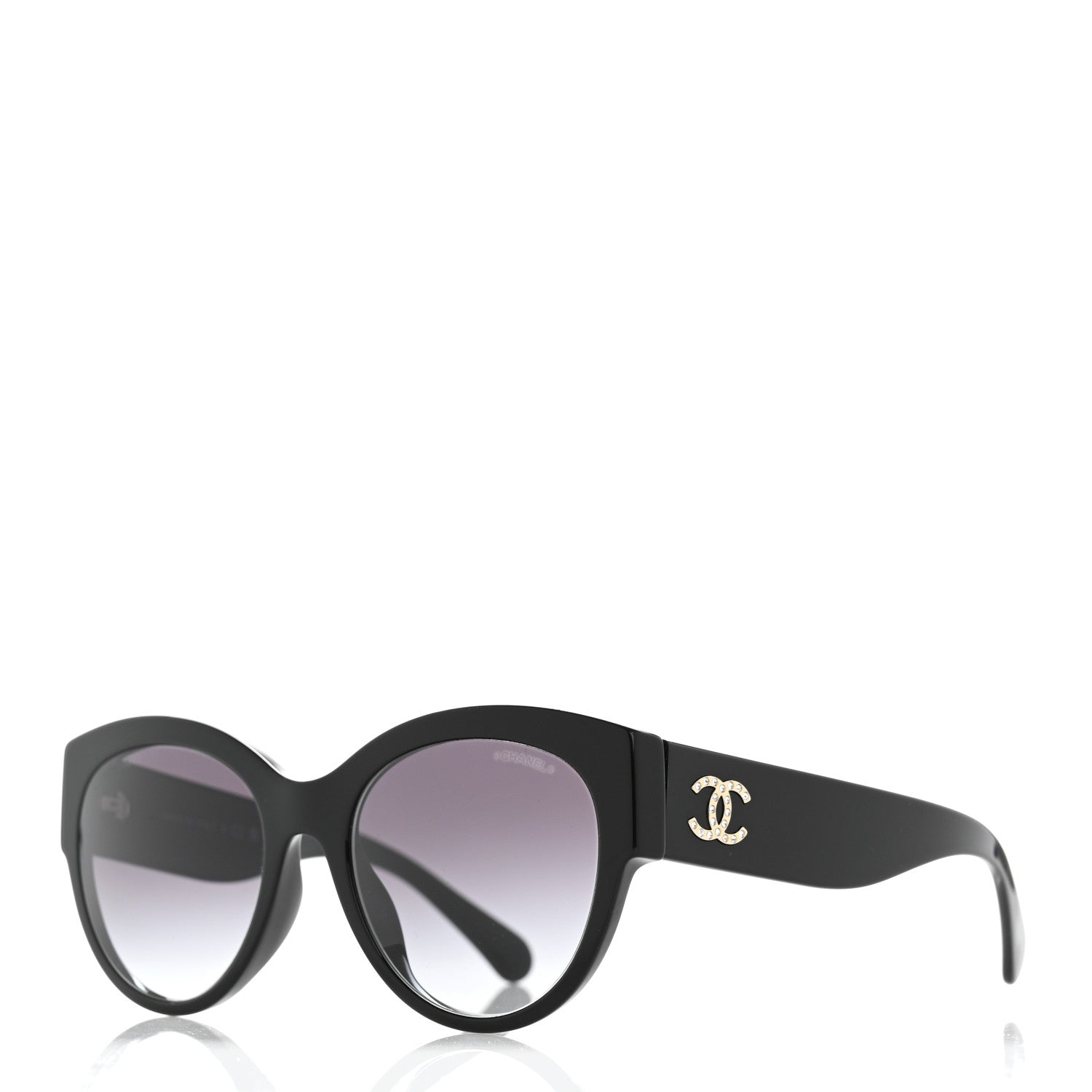 Acetate Sunglasses 5498-B-A Black