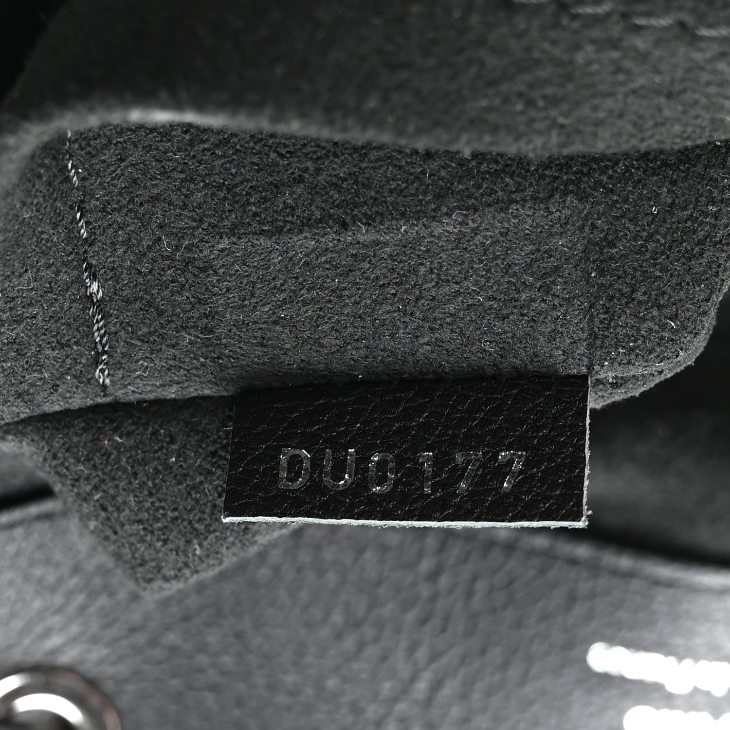 Calfskin Lockme Backpack Black