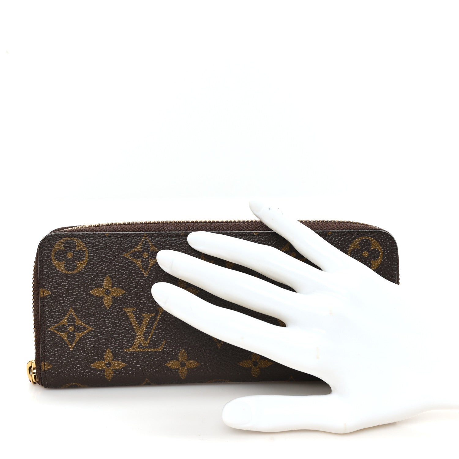 Monogram Clemence Wallet Fuchsia